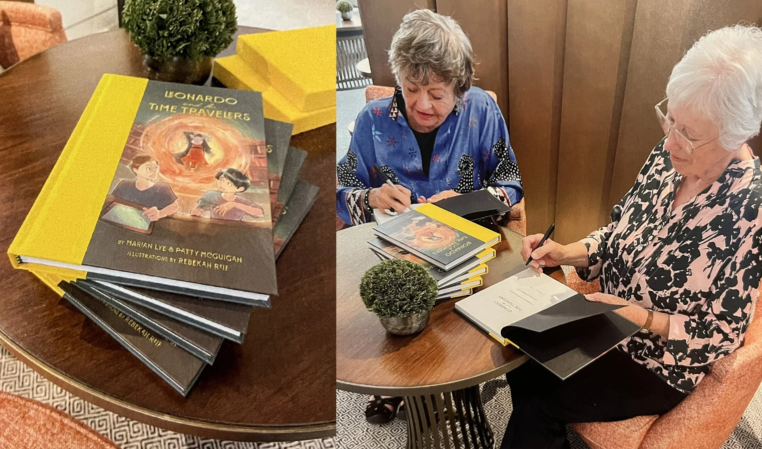 Book Launch of Leonardo and the Time travelers: Celebration & Book Signing
