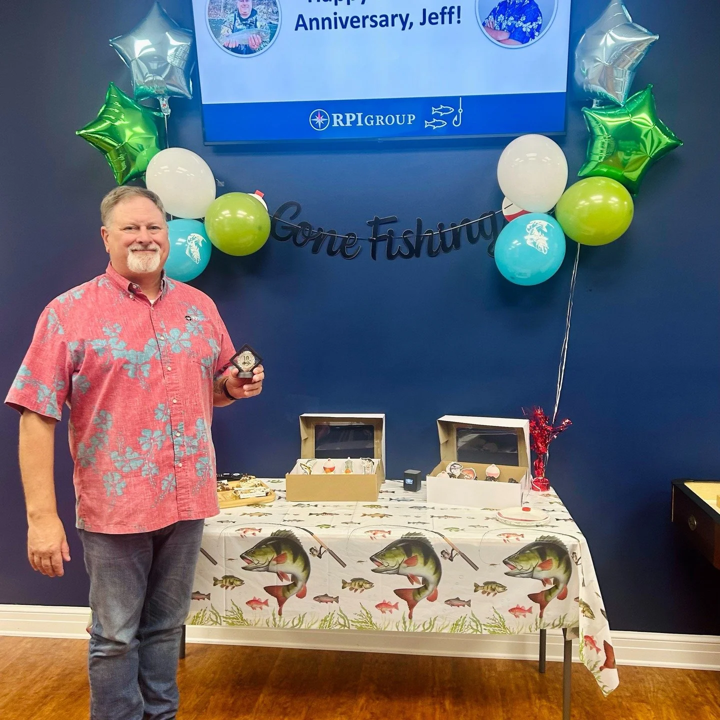 &quot;I still remember standing outside the small business tent at Modern Day Marine saying 'Are we really going to do this?'&quot; 

Happy 10th Anniversary to Jeff, our Lead Solutions Architect; resident fisher and fish-fry guy, lover of Stars Wars,