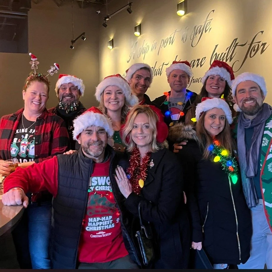 For the third year in a row, the corporate office of RPI had a group of 'Santas' join in for the SantaCon fundraiser with @bbbsfred. It's always a fun and festive time joining others to help raise money and support local Fredericksburg businesses. Th
