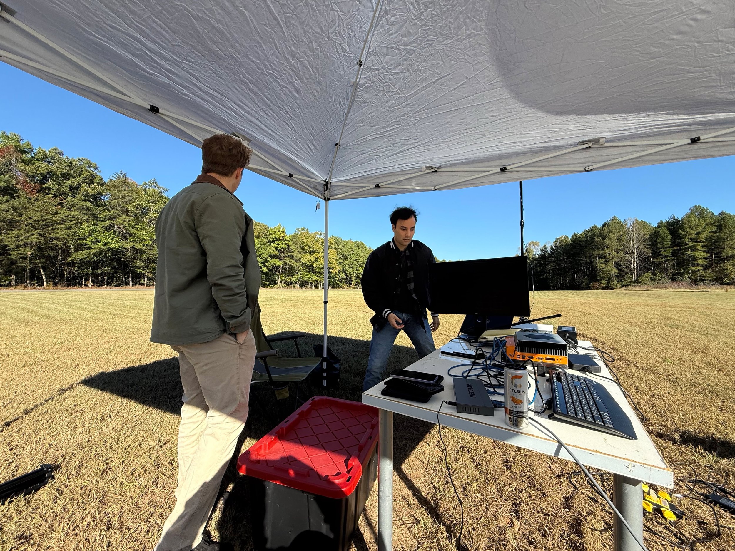For his 11-year anniversary with RPI, Jeff, our Lead Solution Architect, took the R&amp;D team on a field trip to do some 5G testing. The range and speed achieved exceeded objectives, so now we need a bigger range. Great job Zach, Joel, and Jeff! You