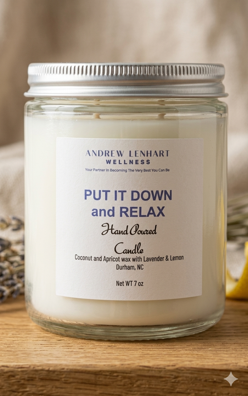 Put It Down, and Relax Candle