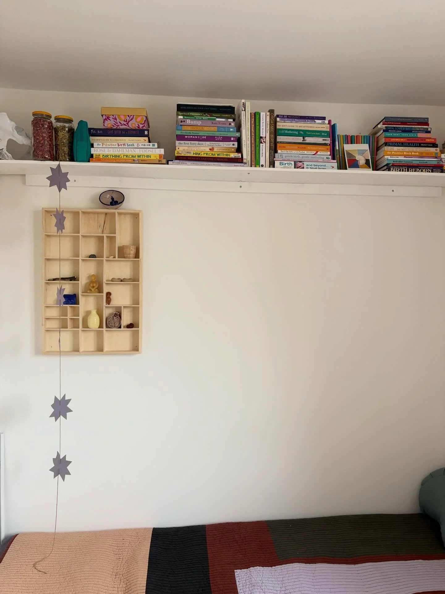 After a chaotic couple of months moving, I feel somewhat settled in our new home&hellip; and my birth books finally have a proper home too! 

I&rsquo;m now south of the river which feels somewhat monumental after 6 years in East London. Excited to ta