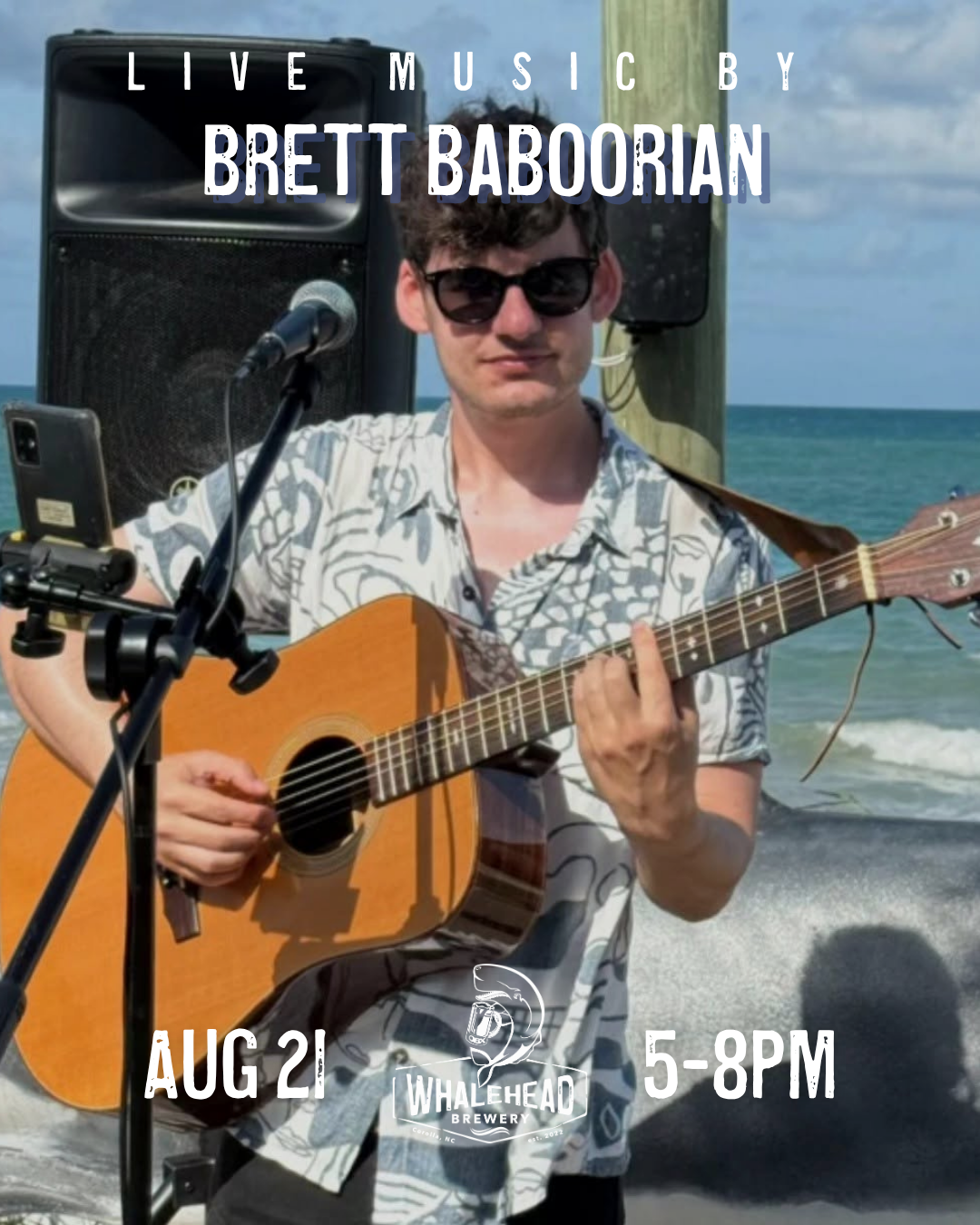 Live music with Brett Baboorian!