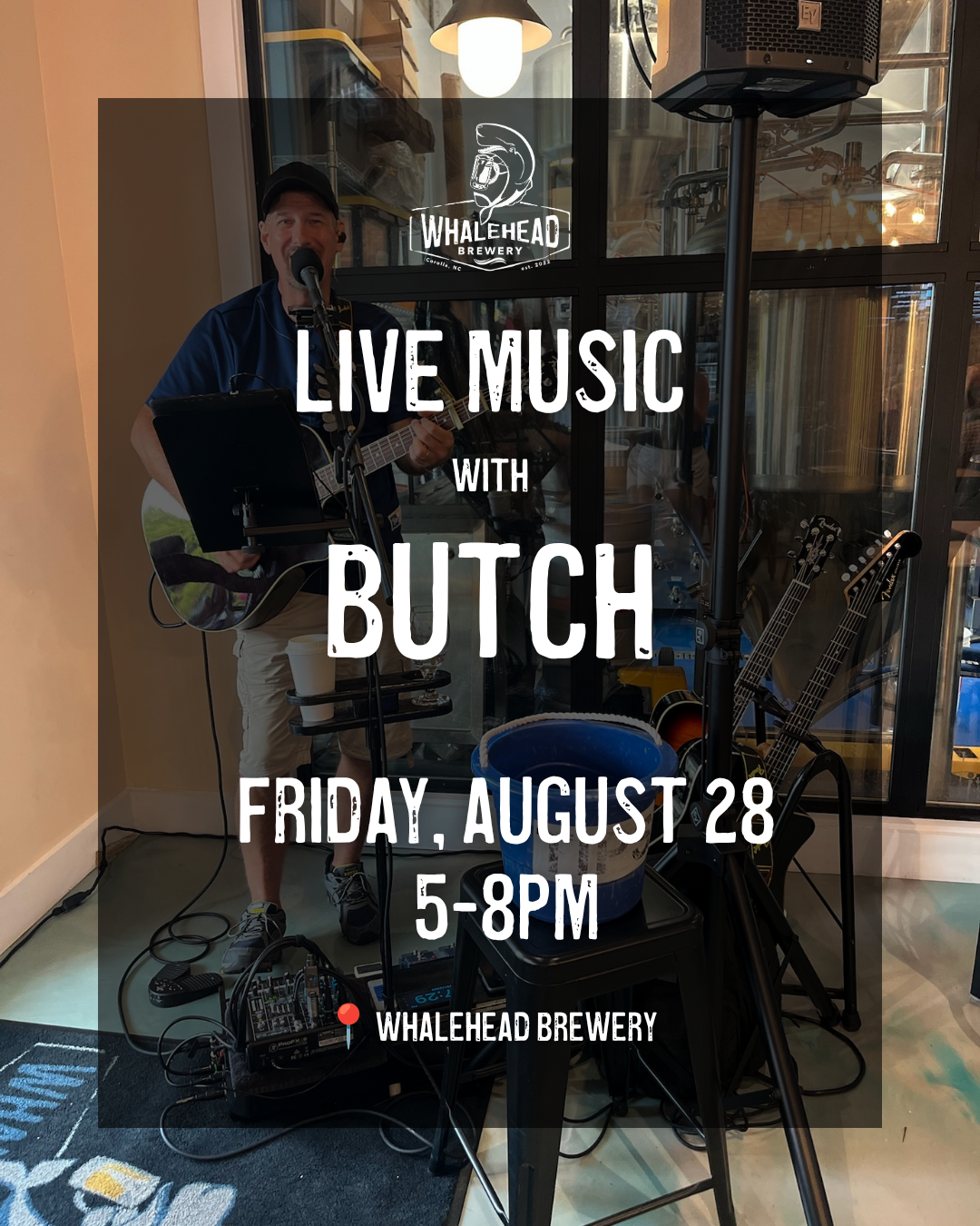 Live music with butch burrows
