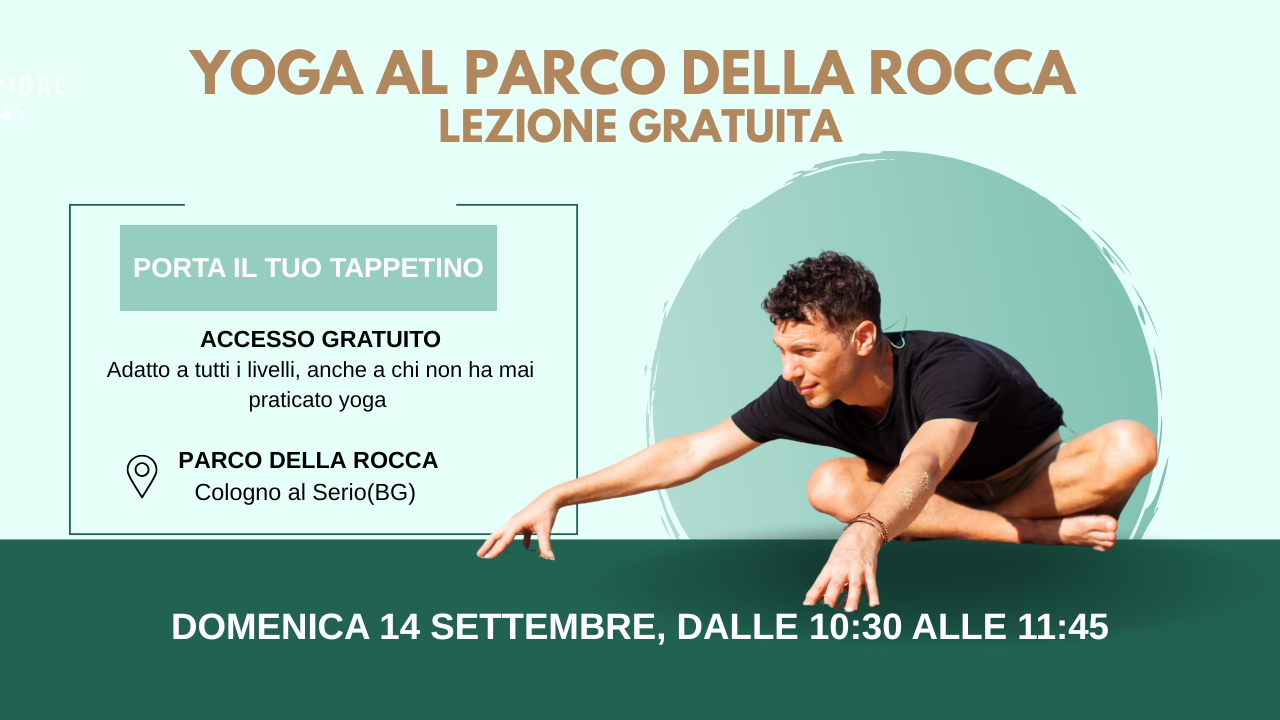 YOGA AL PARCO - Lezione aperta a tutti