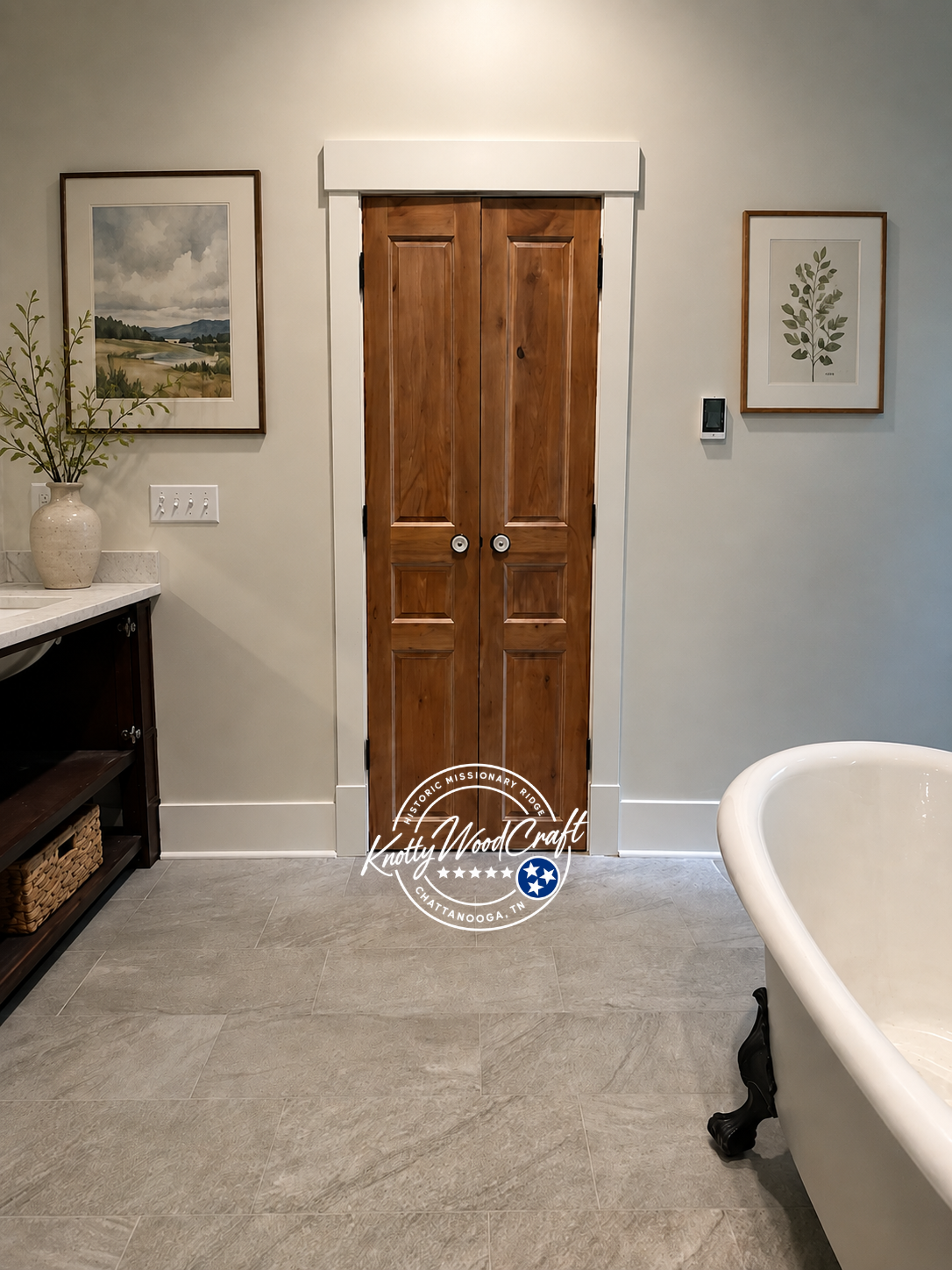 Solid French Doors with Raised Panels "The CasaBlanca"