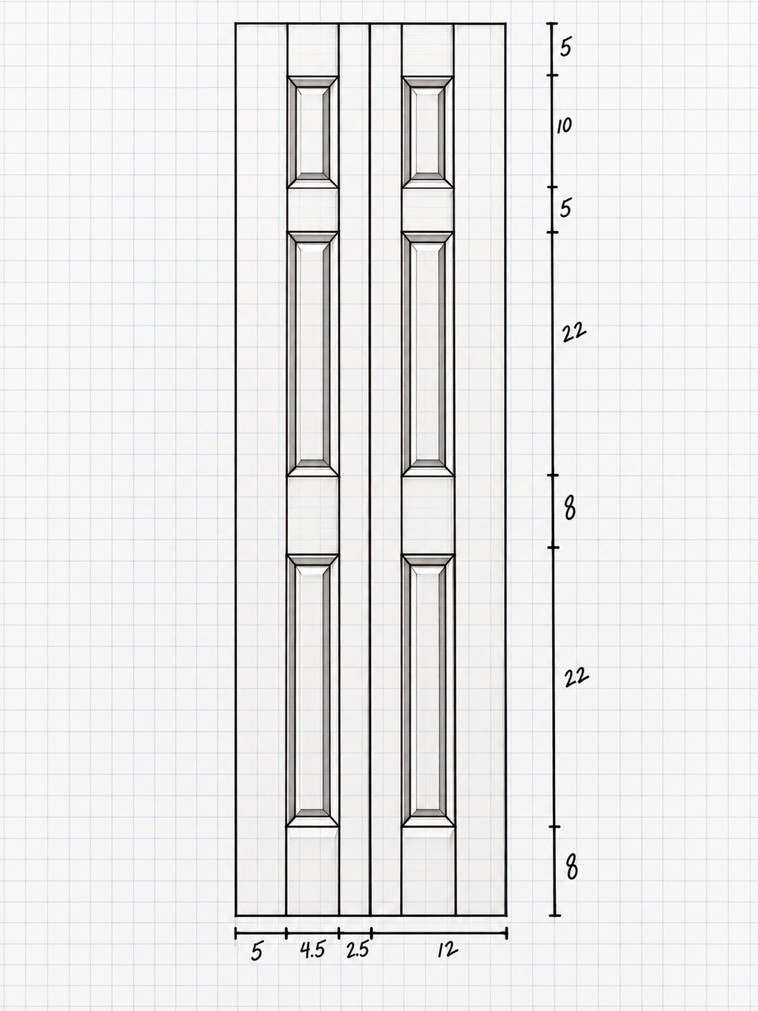 3D Raised Panel Double-Door Elevation.png