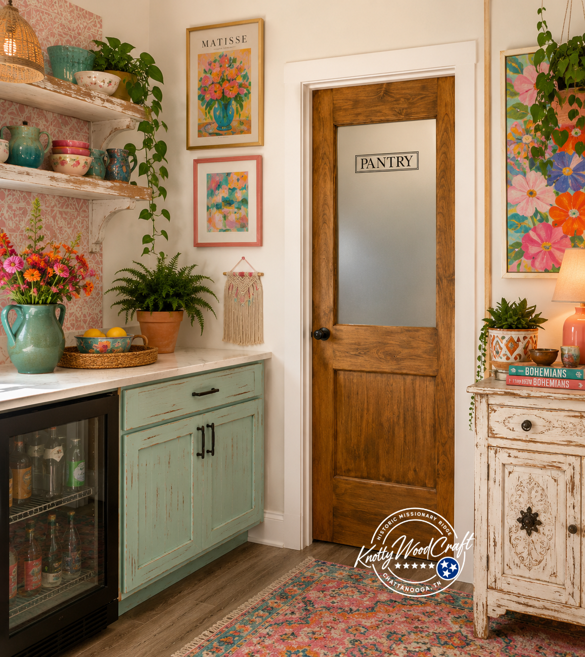 Antique Pantry Door "The Nomad"