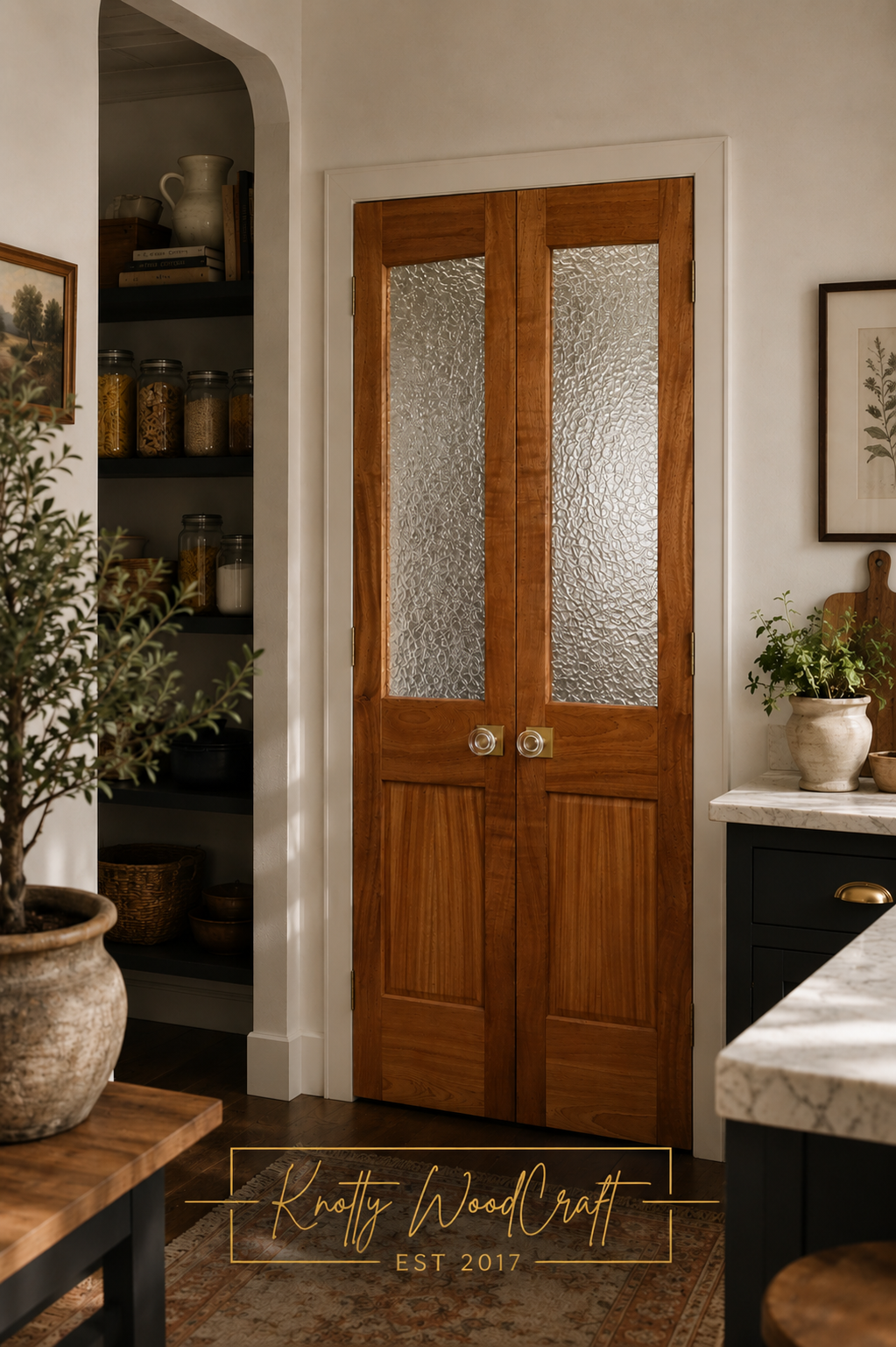 Mahogany French Doors "The Saharan"