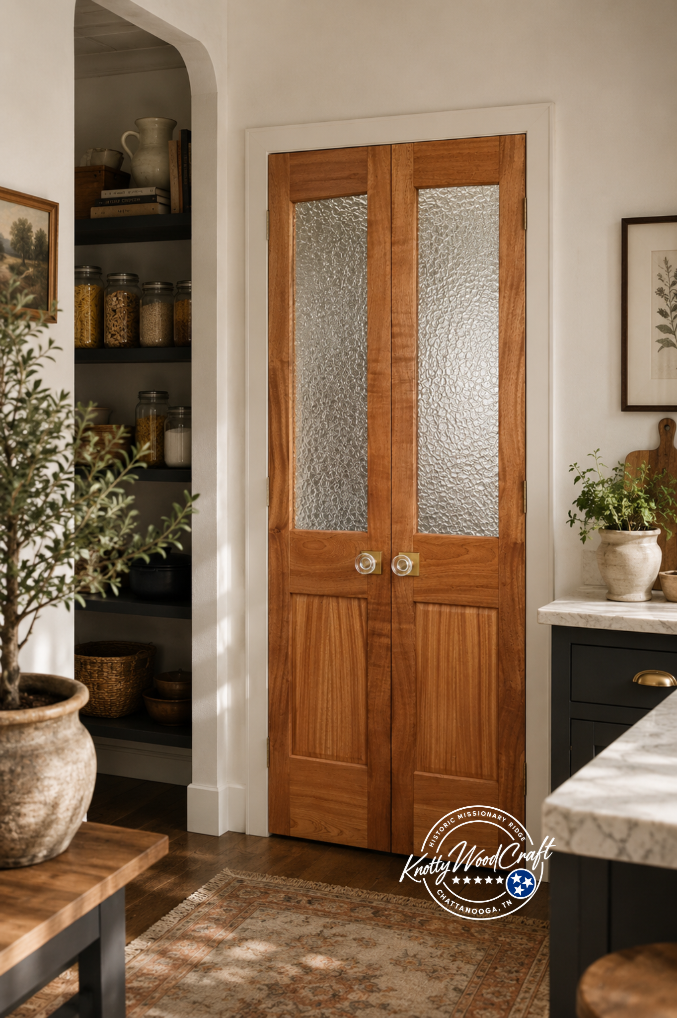 Mahogany French Doors 