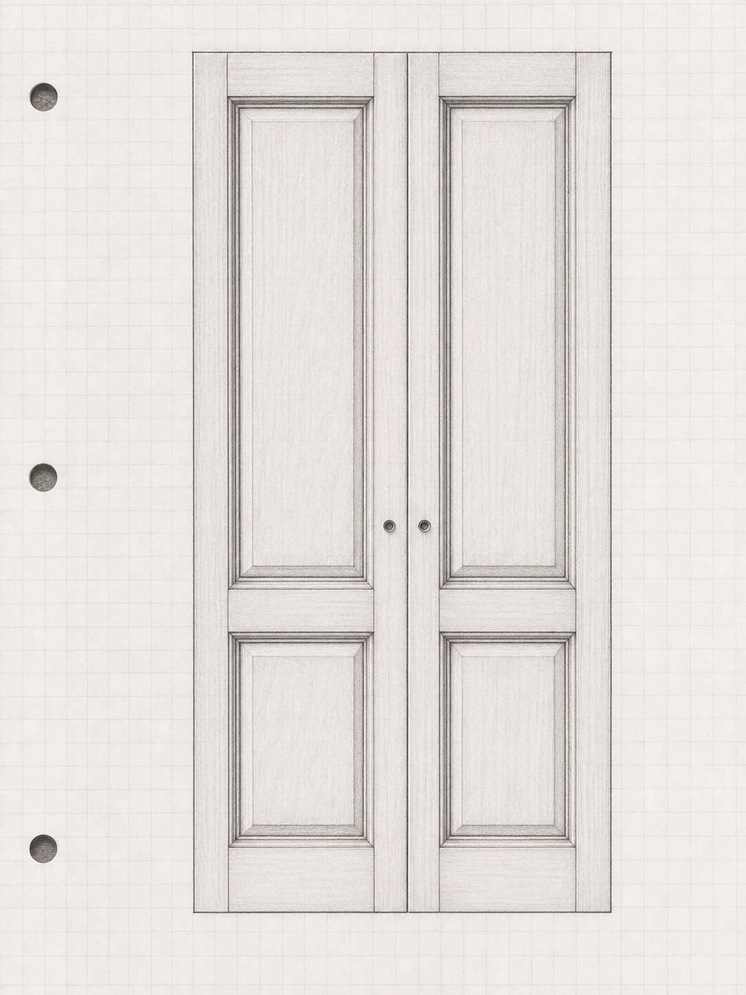 Custom Maple French Doors for Mistie and Chris/Laundry Room