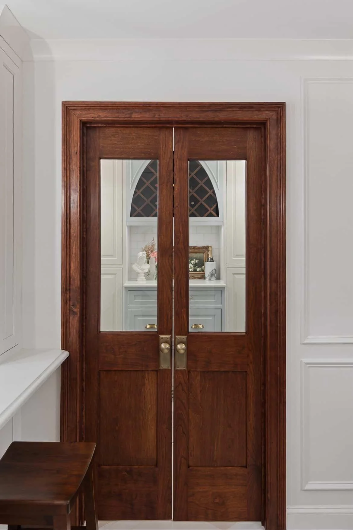 Solid Cherry French Doors "The Blue Ridge Series"