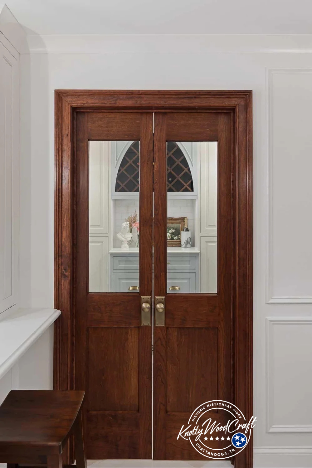 Solid Cherry French Doors "The Blue Ridge Series"