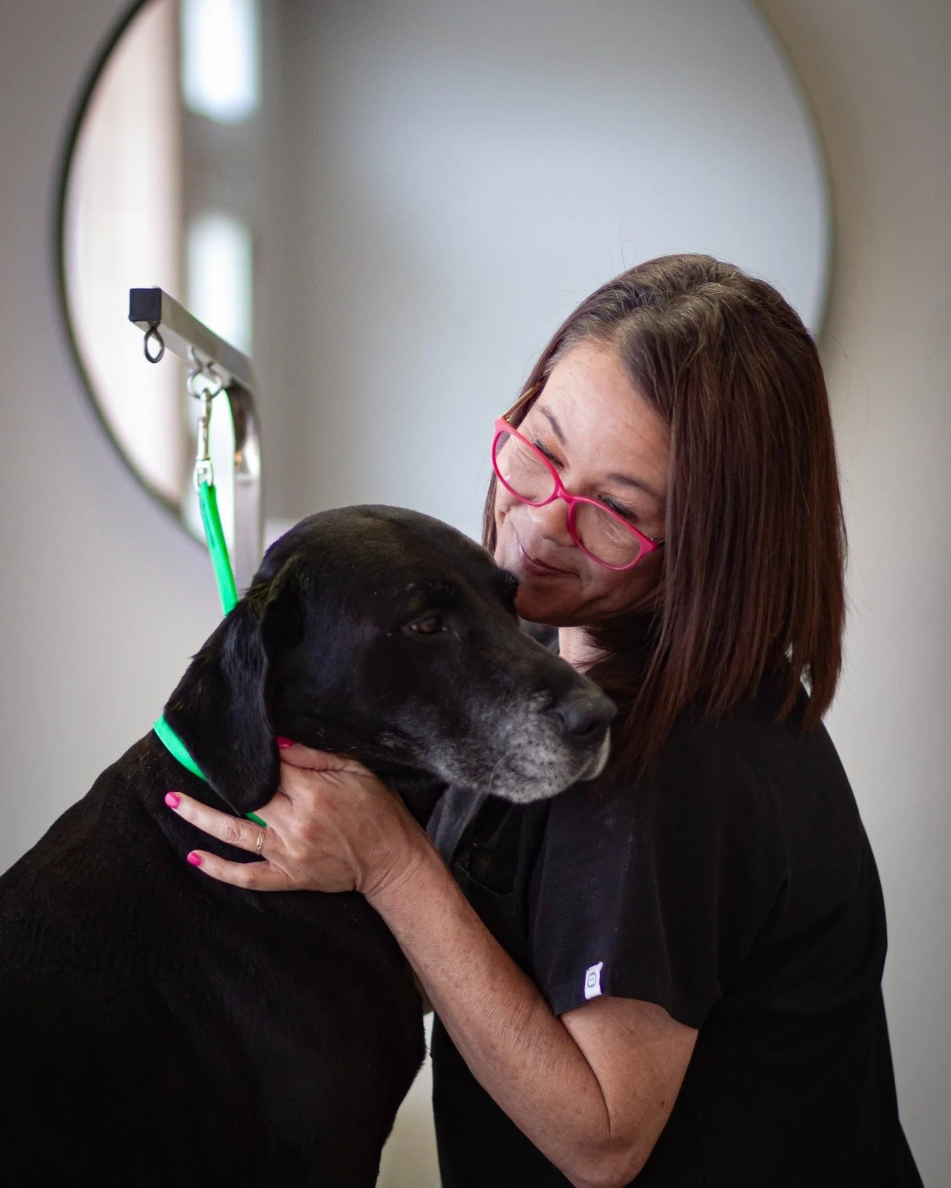 Good morning from 34th Street!!! 🐶💚 Week TWO at our second location is officially underway, and we are SO in our element over here. Seriously &mdash; our team is thriving, the space is incredible, and the dogs are loving it. We've already had the m