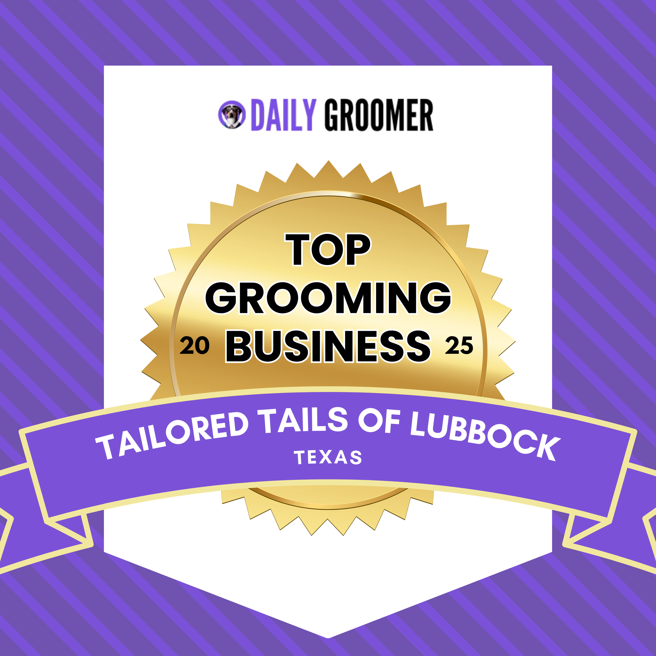 Texas - Tailored Tails of Lubbock.- #1 Dog Grooming Business in Lubbock 2025
