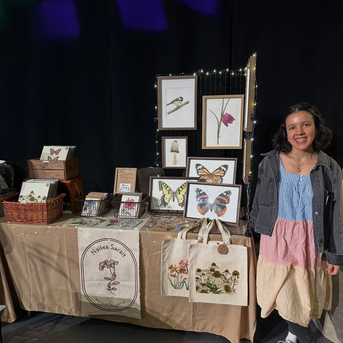 I hadn&rsquo;t had the time to make this post until now, but I&rsquo;m still feeling so grateful after last weekend&rsquo;s Spring Market with @halifaxcrafters in Halifax 🌸✨

Thank you so much to everyone who stopped by my table, supported my work, 
