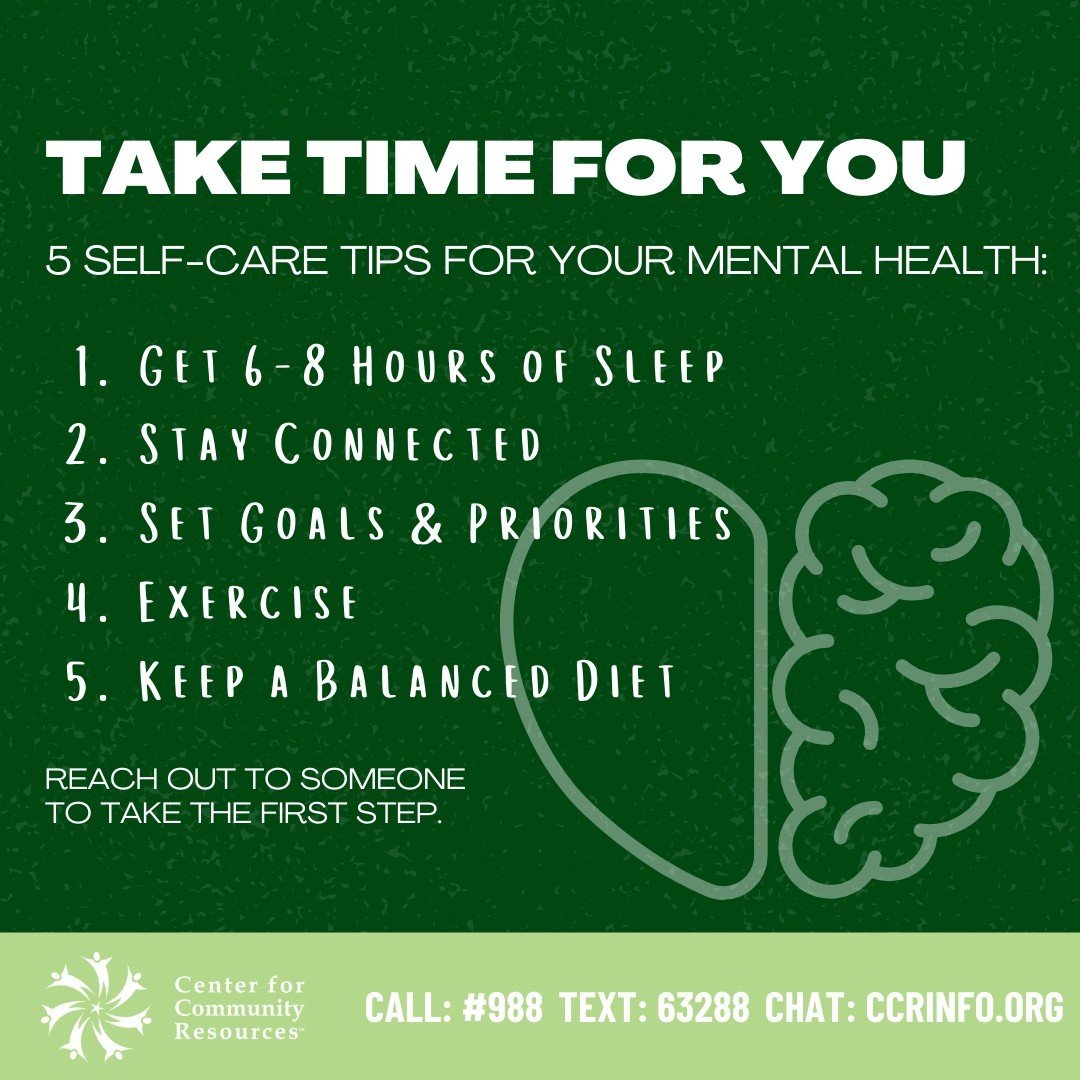 It's important to acknowledge and address our Mental Health struggles. It's okay not to be okay sometimes. Remember to prioritize self-care and seek support from loved ones or Mental Health professionals if needed.
Call: 988
Text: 63288
Chat: ccrinfo