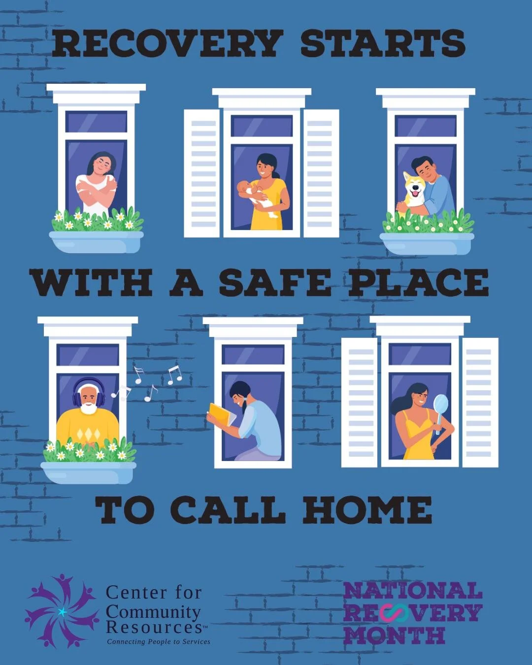 A stable home supports the recovery process. 

At CCR, we know recovery is strengthened by stability, connection, and support. That&rsquo;s why we offer a variety of programs to help individuals and families access the resources they need.

To learn 