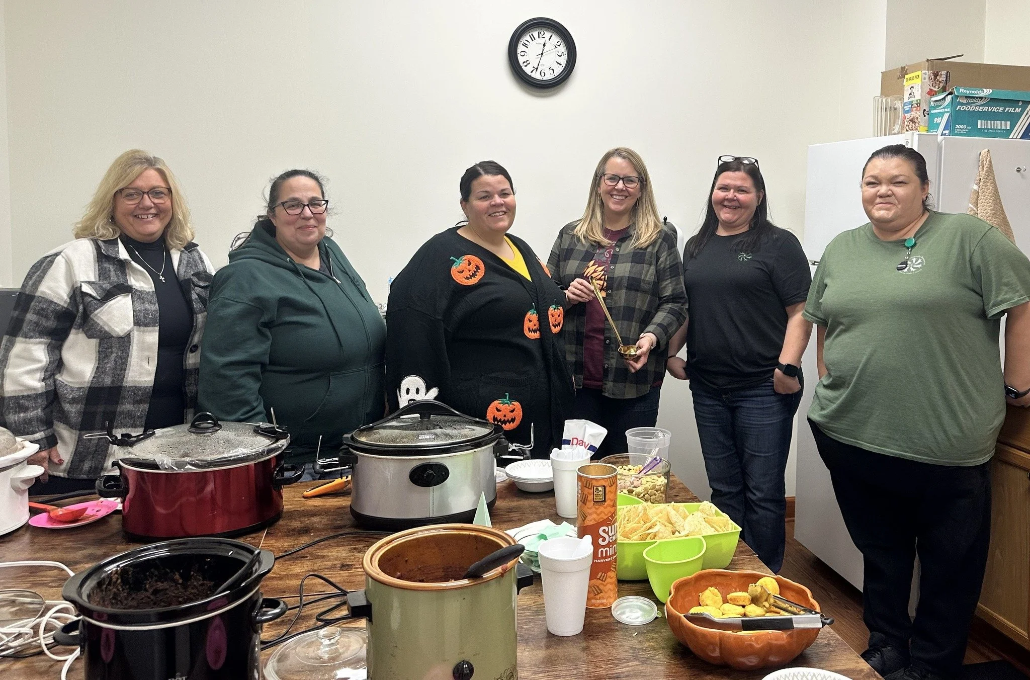 CCR&rsquo;s Butler team brought their best recipes &mdash; and some serious competition &mdash; to last month&rsquo;s staff lunch with a Chili Cook-Off! 
From secret family spice blends to bold new creations, every recipe had its own kick.

Congratul