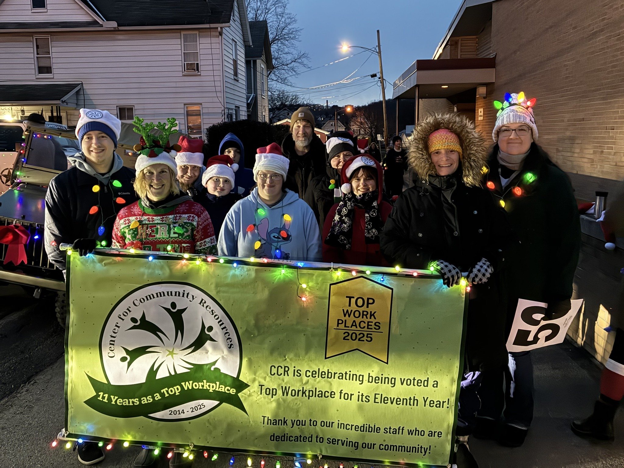 This past weekend, members of the CCR Butler Team and their families kicked off the holiday season by walking in the 2025 Butler Radio Network Spirit of Christmas Parade!

The group handed out candy and spread holiday cheer throughout downtown Butler