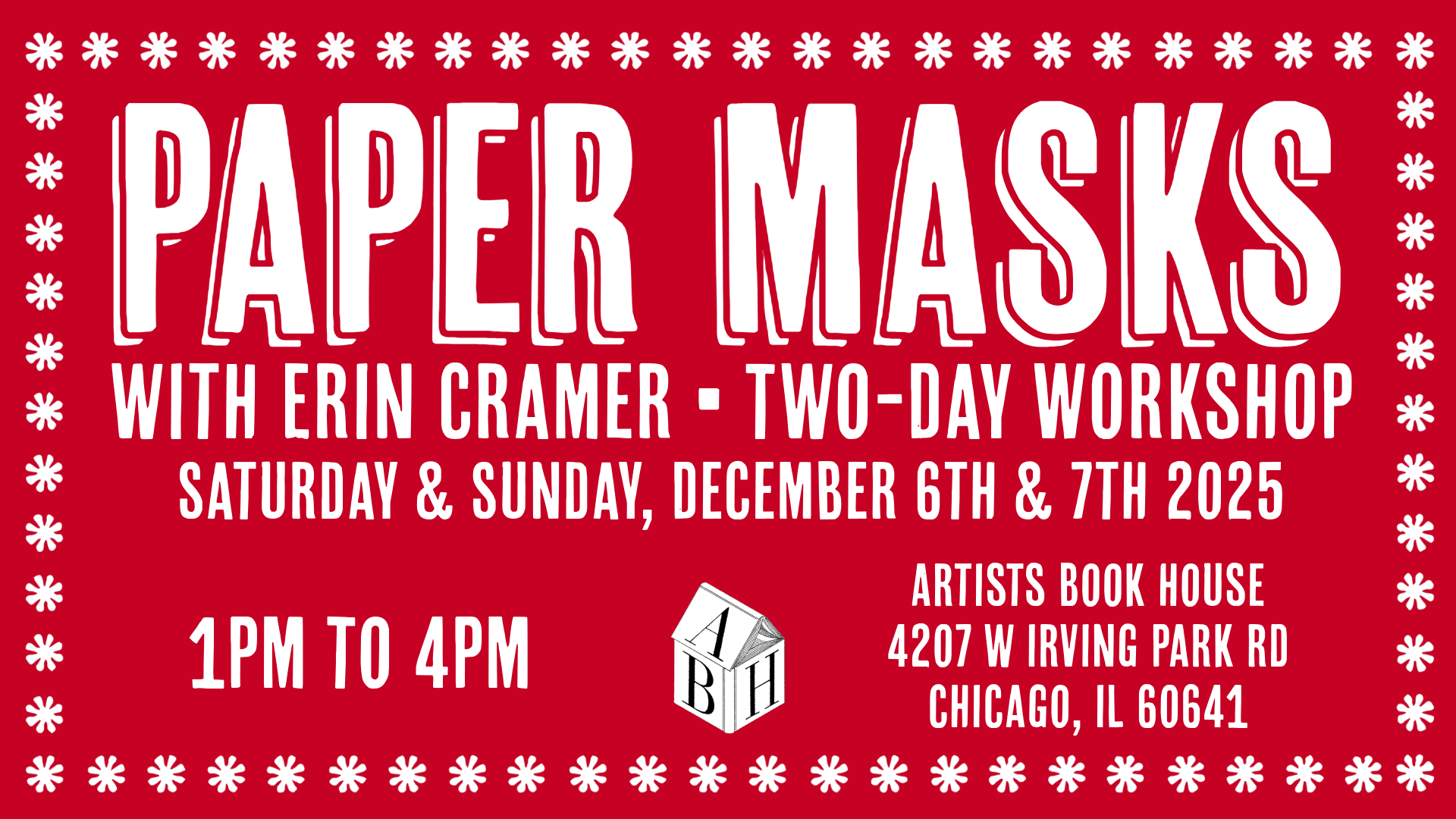 Paper Masks with Erin Cramer