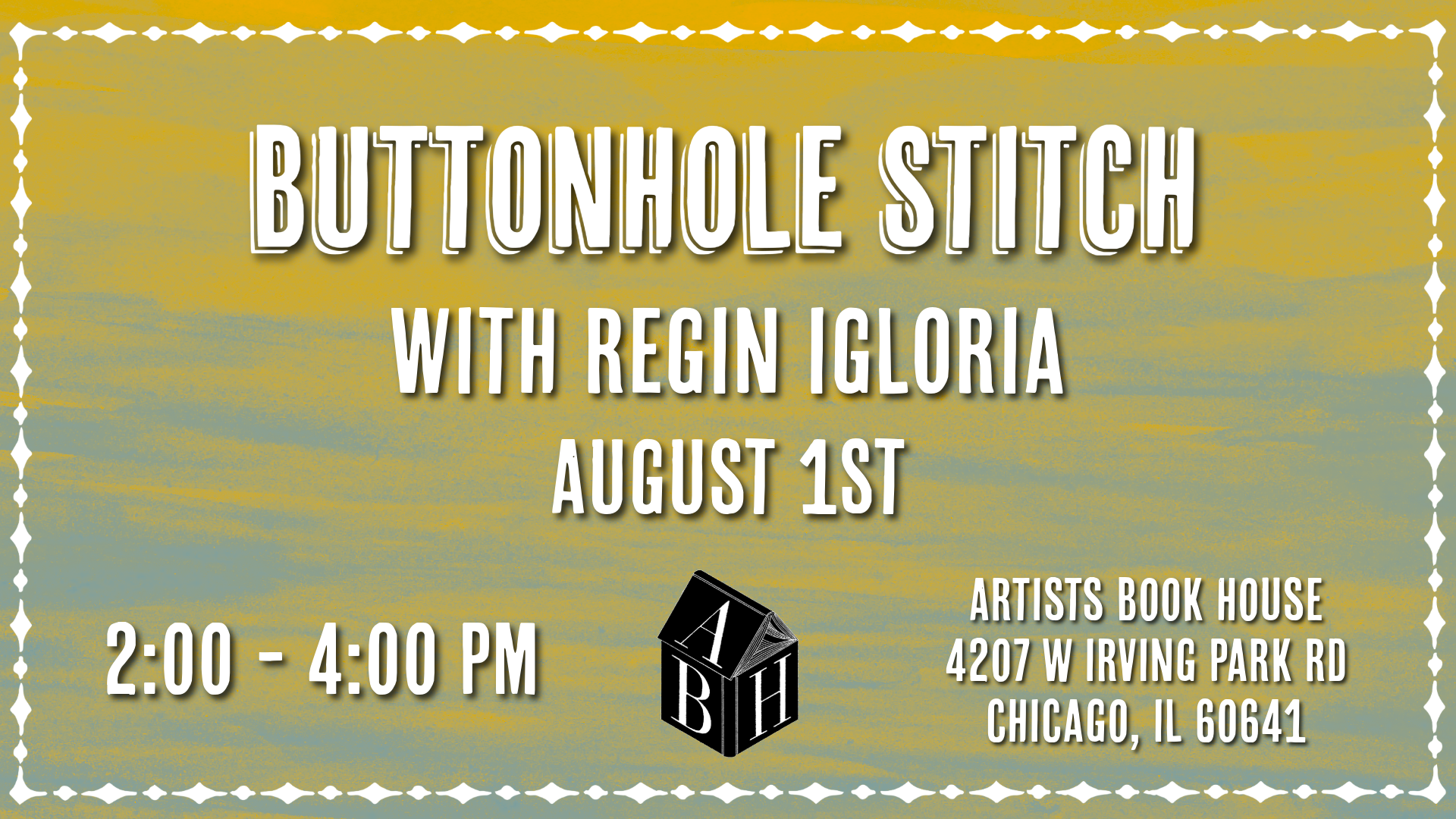 Buttonhole Stitch with Regin Igloria