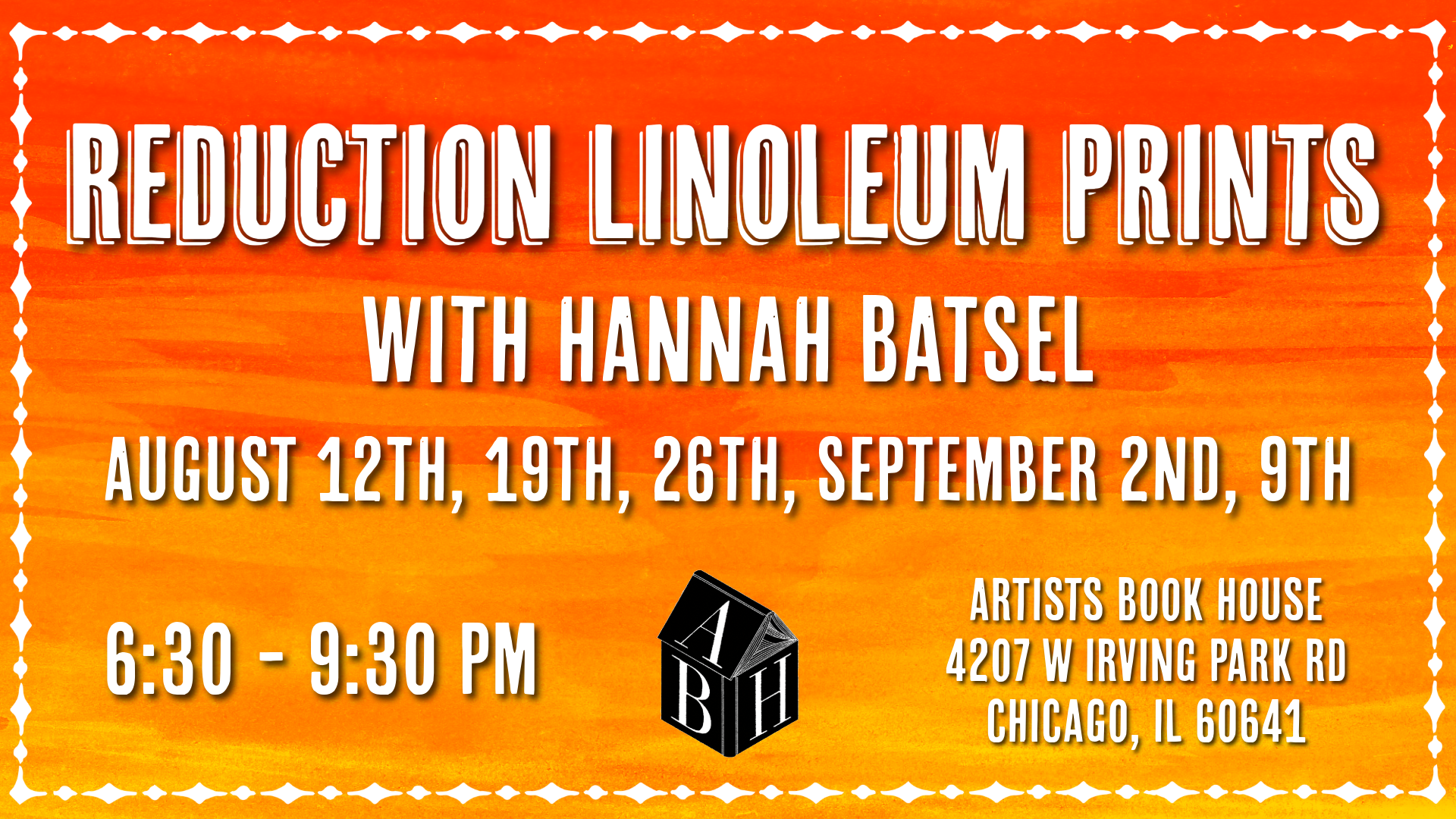 Reduction Linoleum Prints with Hannah Batsel