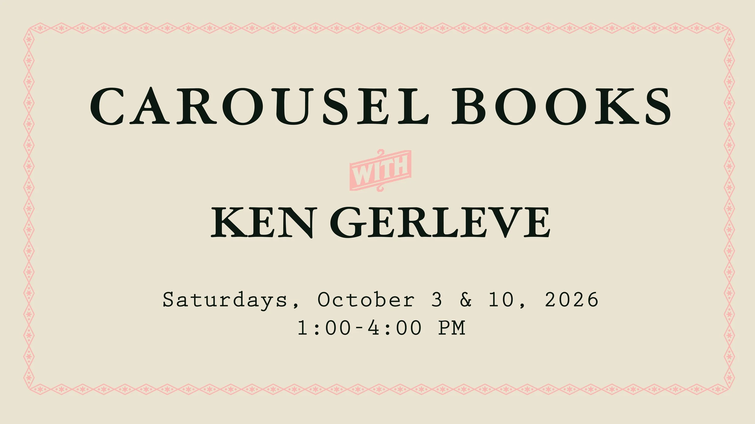 Carousel Books with Ken Gerleve