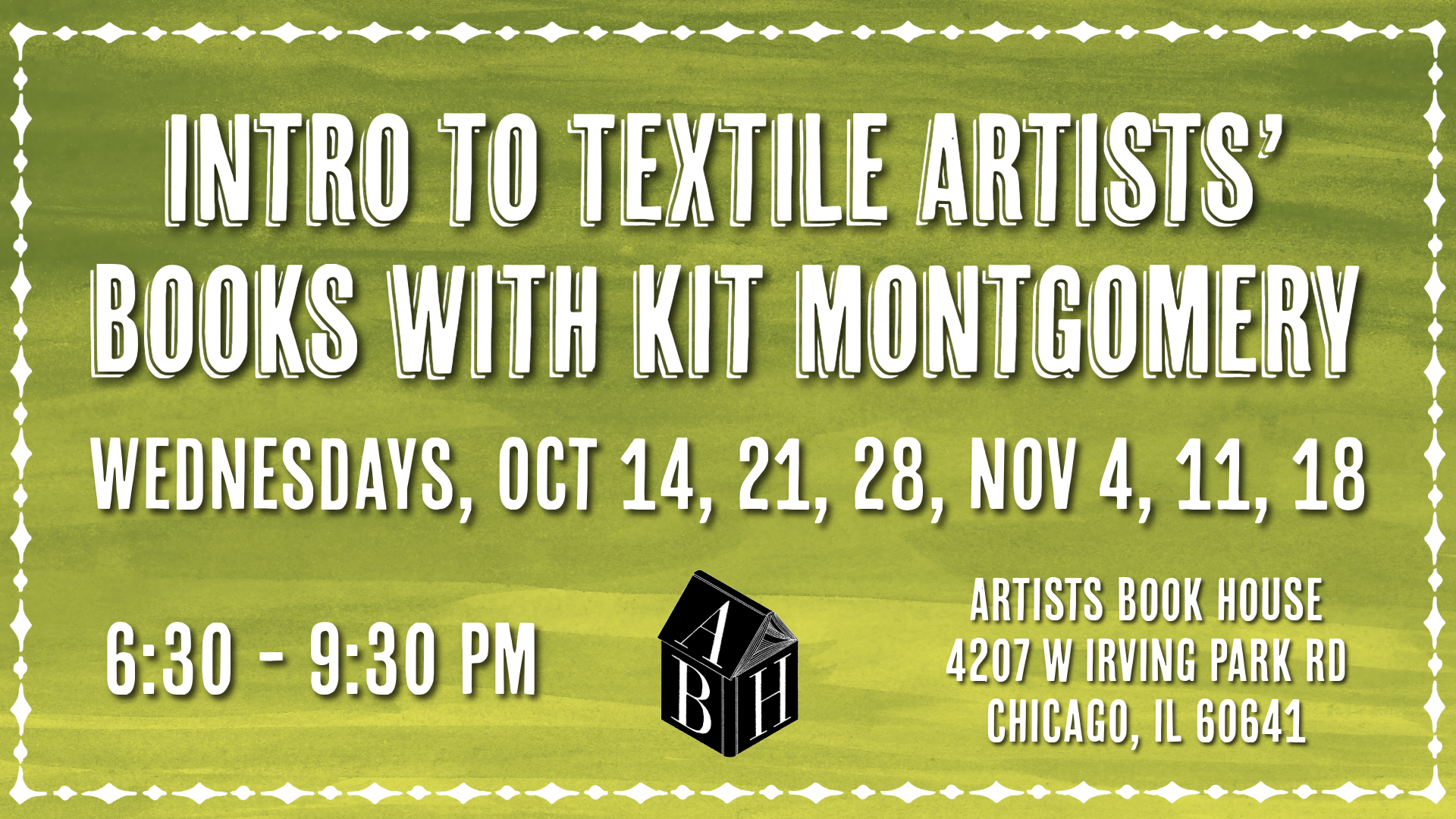 Intro to Textile Artists’ Books with Kit Montgomery