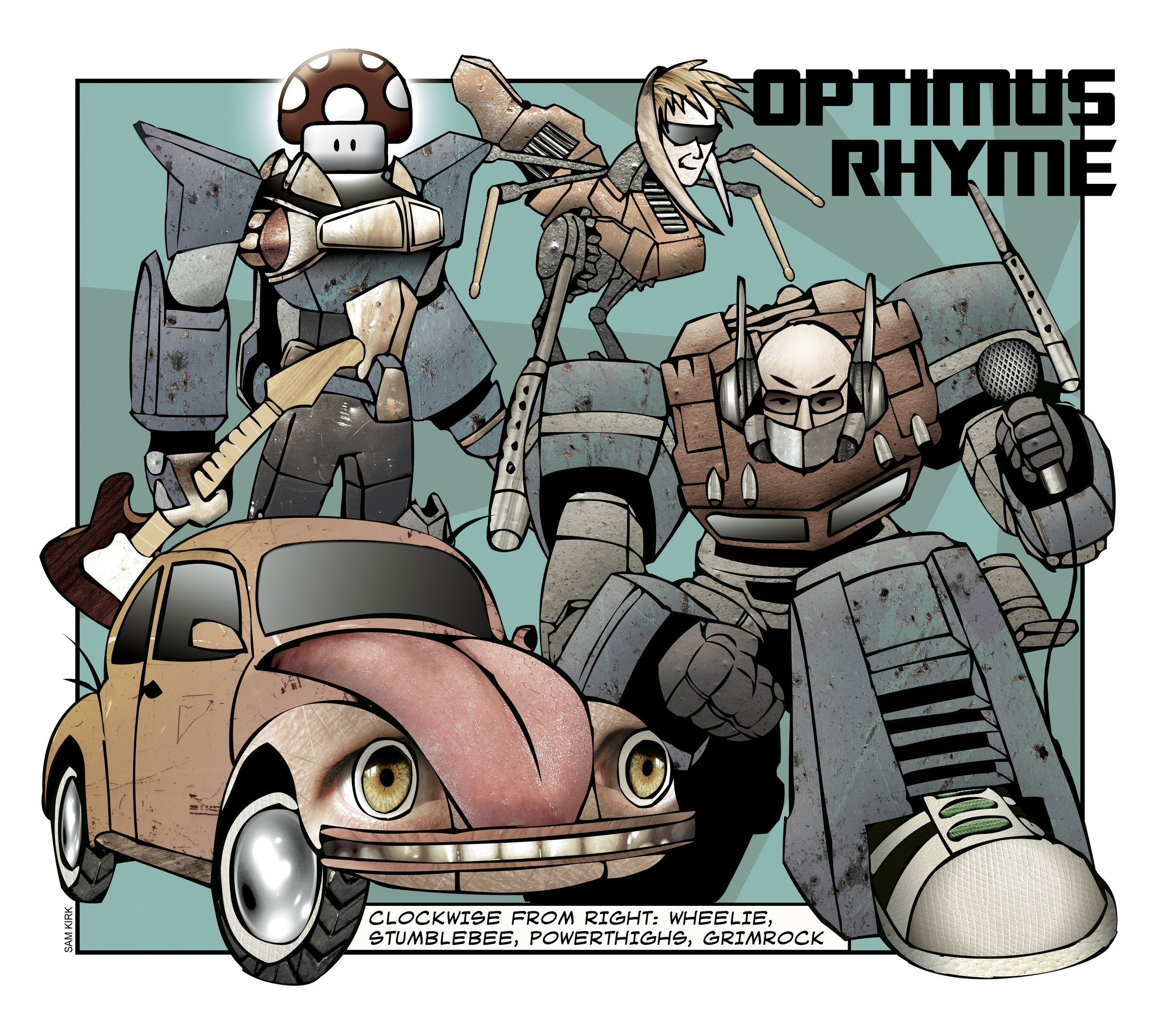Optimus Rhyme - Roll Out!