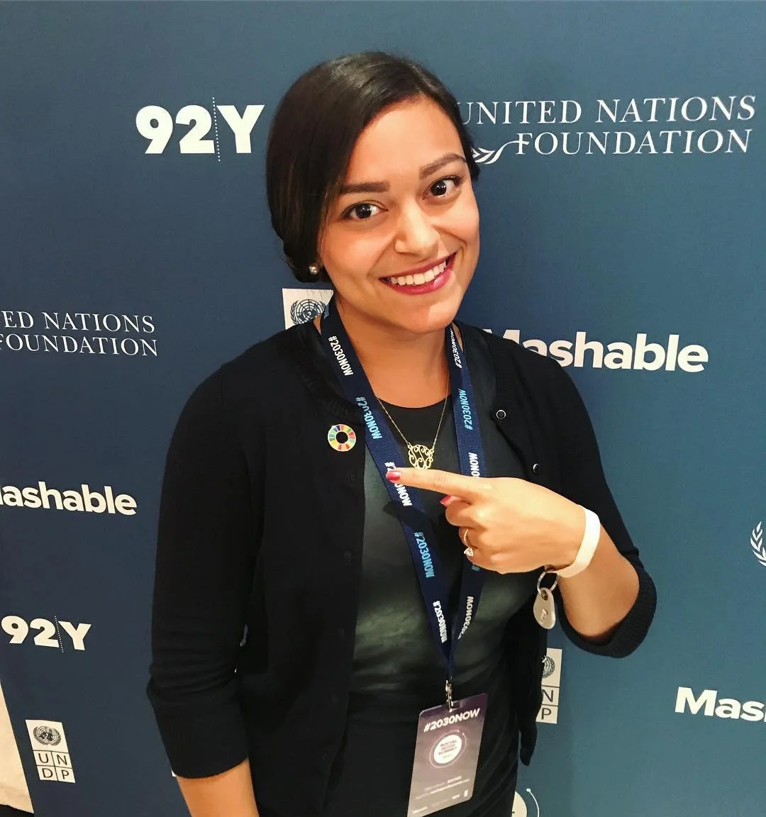 Owner of SSP Creative at the United Nations Summit
