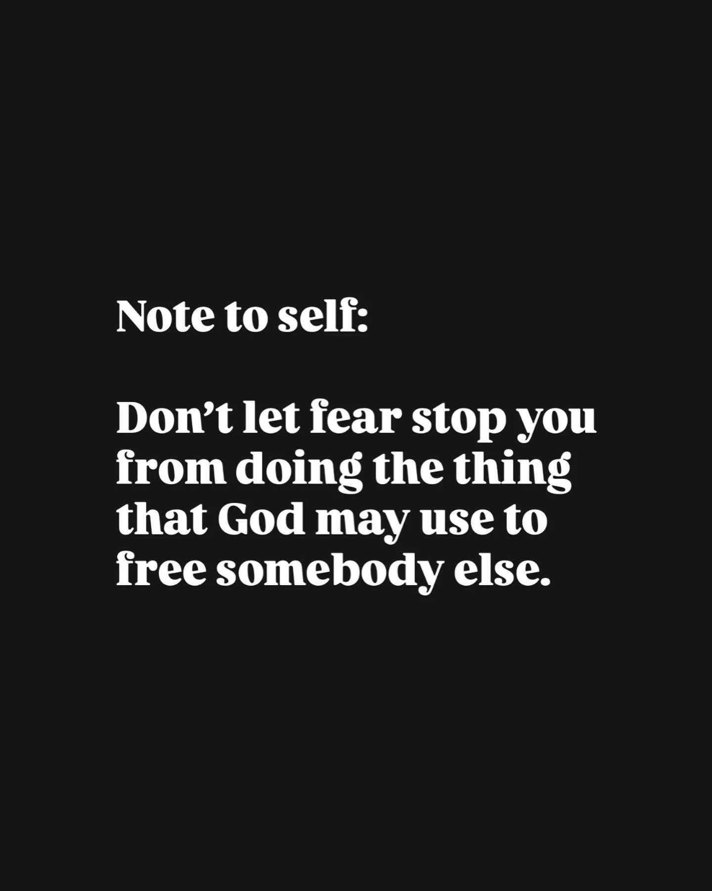 Decided to take this from the story to the feed. Be encouraged friends.