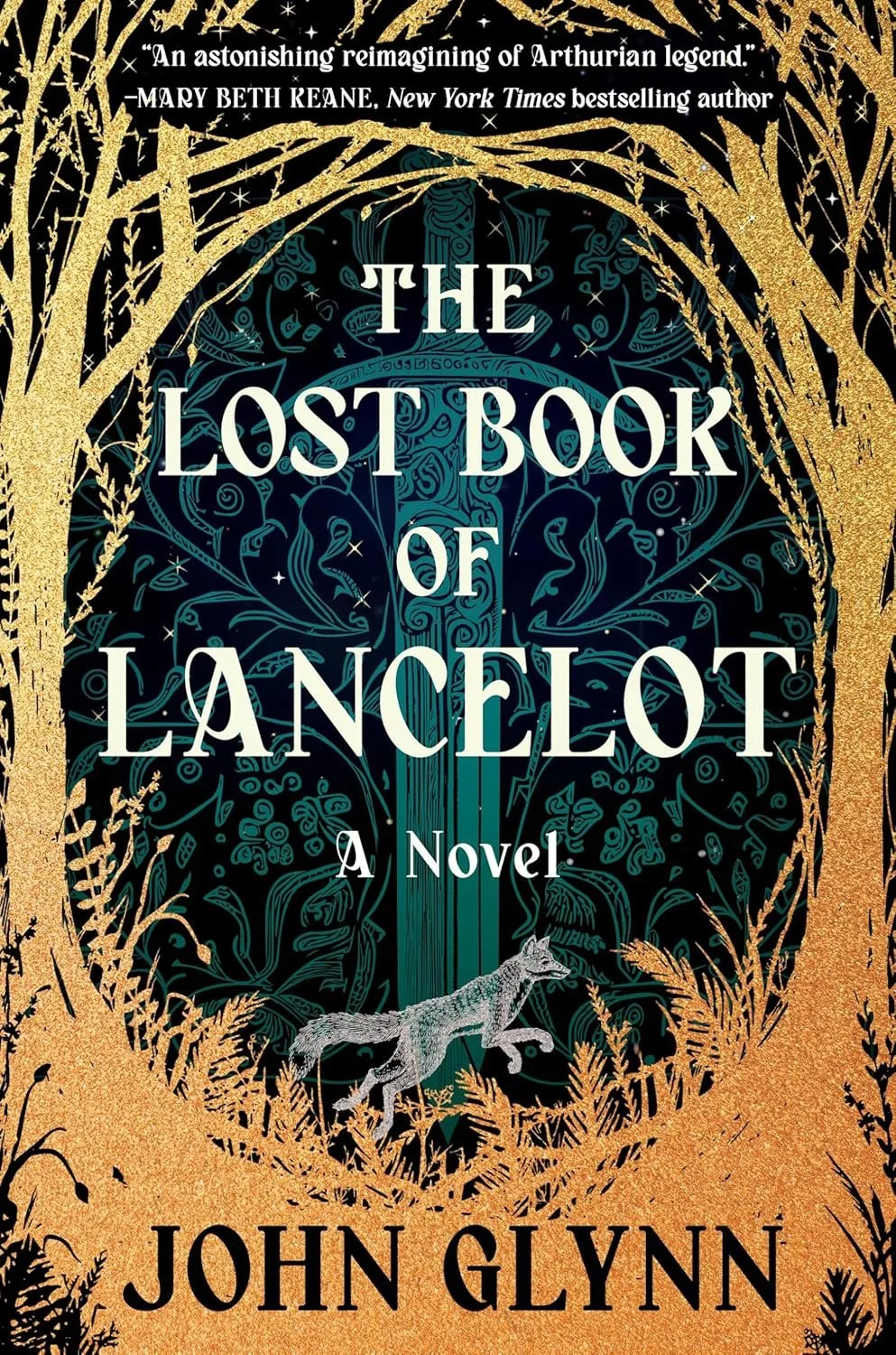 Book cover of "The Lost Book of Lancelot" by John Glynn