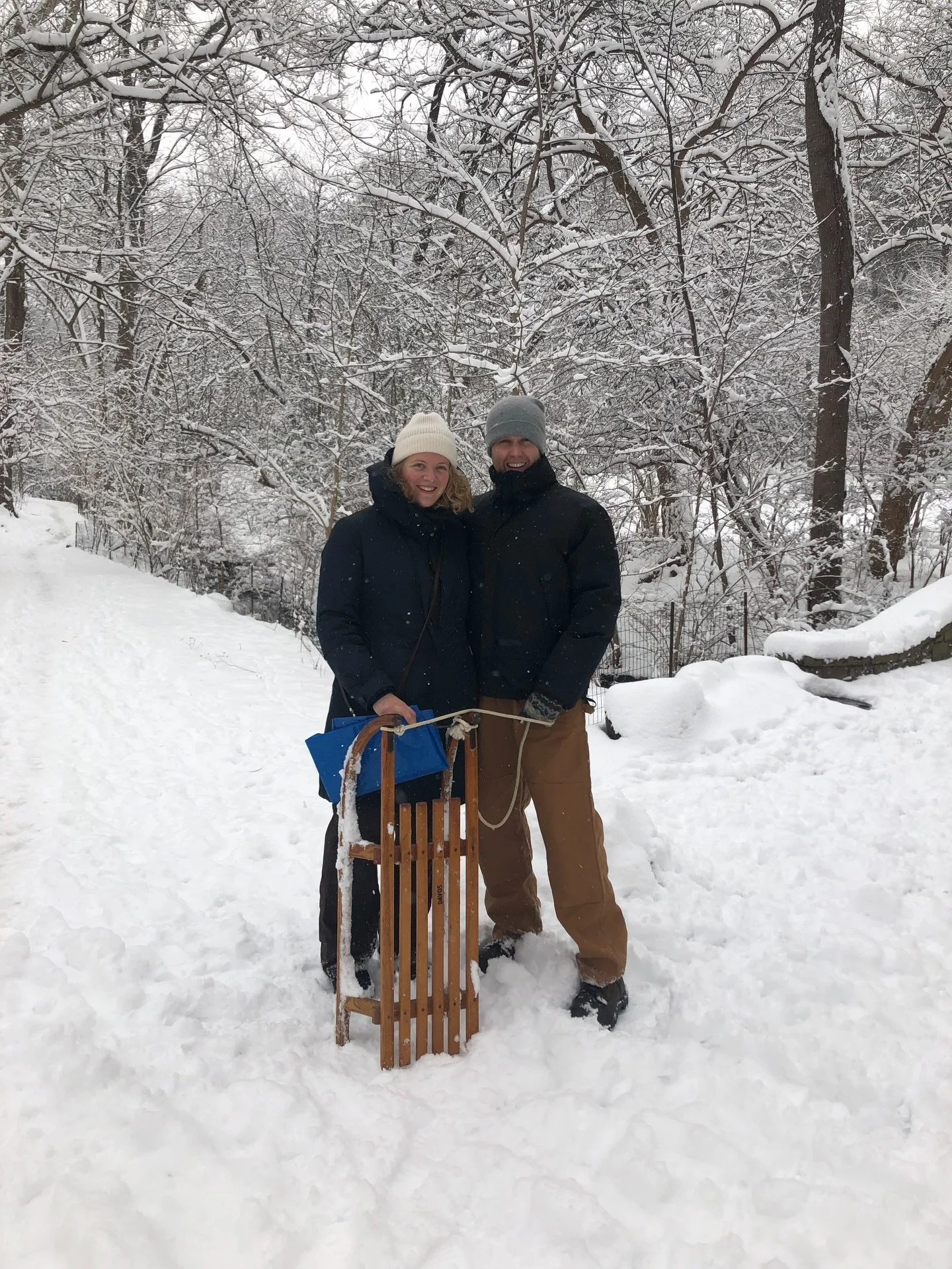 &ldquo;There is no bad weather, just bad clothing&rdquo; 

Our founders, Amelie and Matt, wish you a happy new year and hope you have some time for sledding and forest bathing after a busy holiday season.

#winterlover #happynewyear #sustainablefores