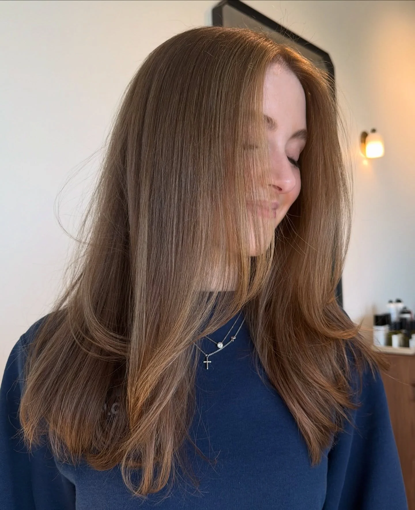 Sun kissed and effortless for my low maintenance girlie 🫶🏼 

 @aretepro 
7.31 7.03  for her root shadow
8.03 7.31 for her sandy gloss ☀️