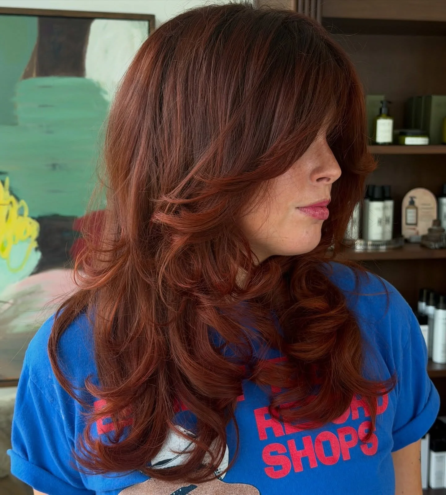 Let me just tell you&hellip; cowboy copper has always been and will ALWAYS be that girl 🤏🏼 

Been loving my reds lately thanks to @aretepro 
Base 6.43 6.3 
Ends 7.43 7.4
