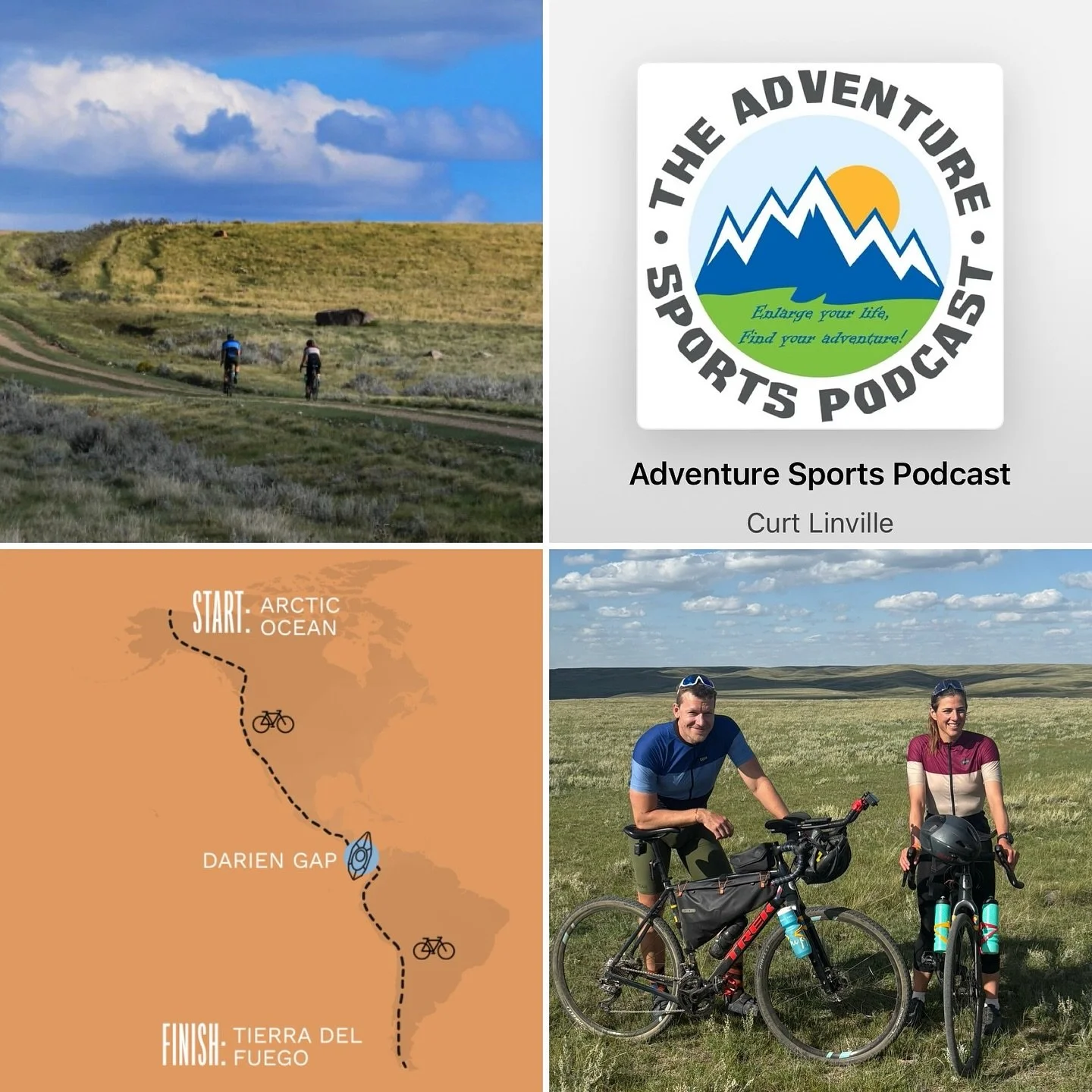 Super excited to share our story on The Adventure Sports Podcast! 🎧 @adventuresportspodcast 

We dive into the heart of Wings of Survival &mdash; a 30,000 km ride from Alaska to Patagonia following the migratory birds along the Pacific Flyway. 🌎

T