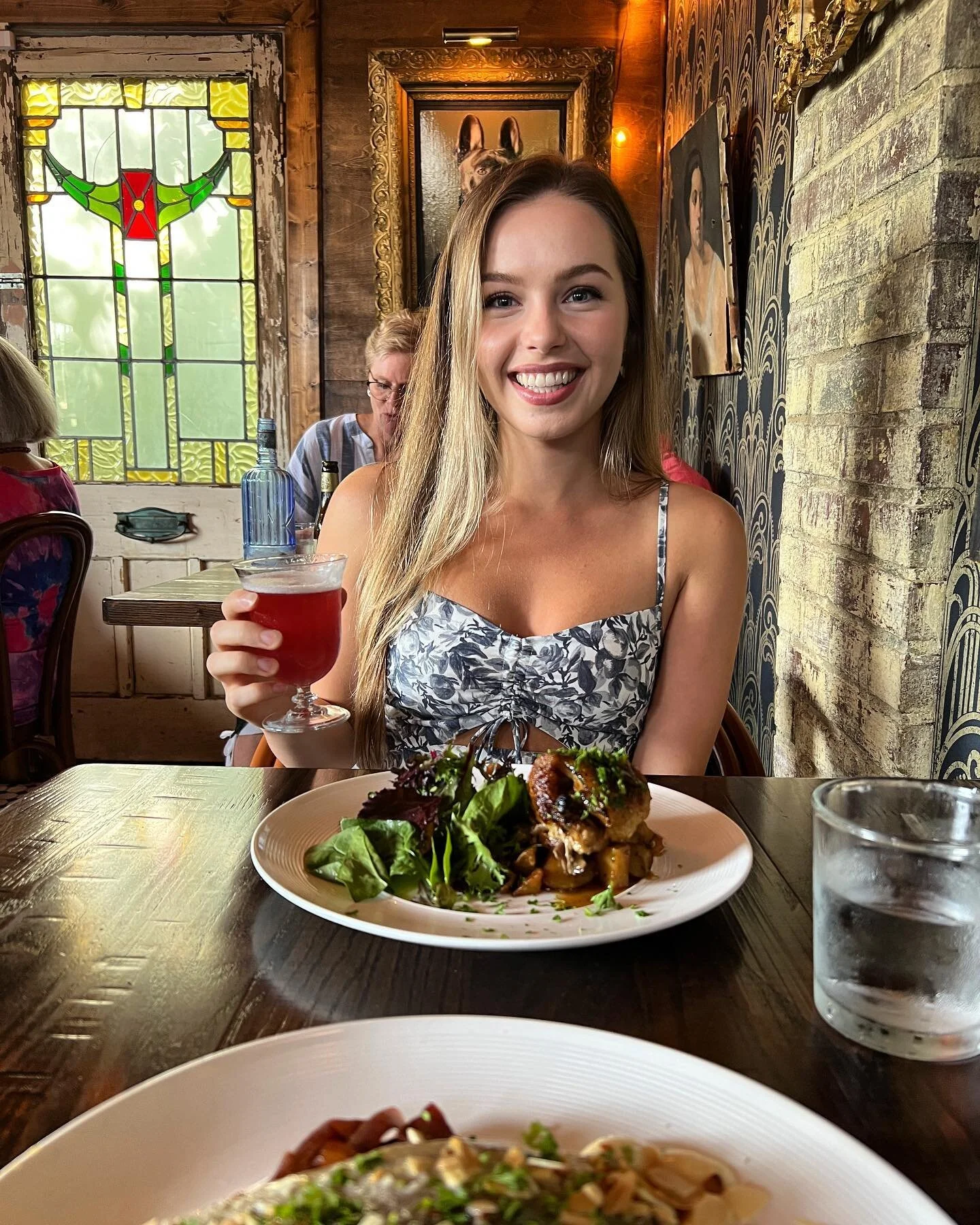 nobody makes me smile as big as you do best friend❤️ happy valentine’s day @its.claudia.b