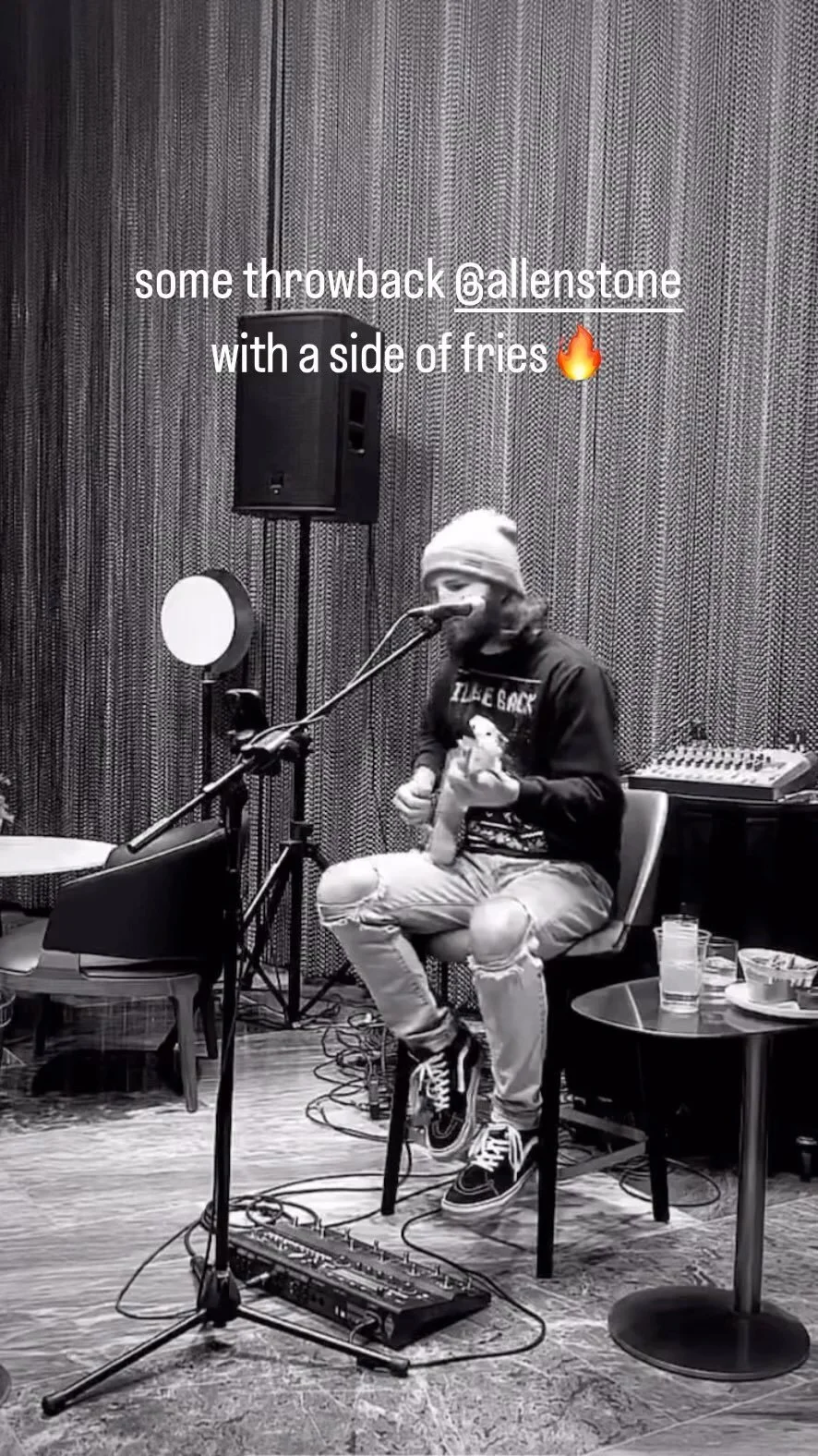 everyone loves french fries but where are my @allenstone fans at? #allenstone #frenchfries