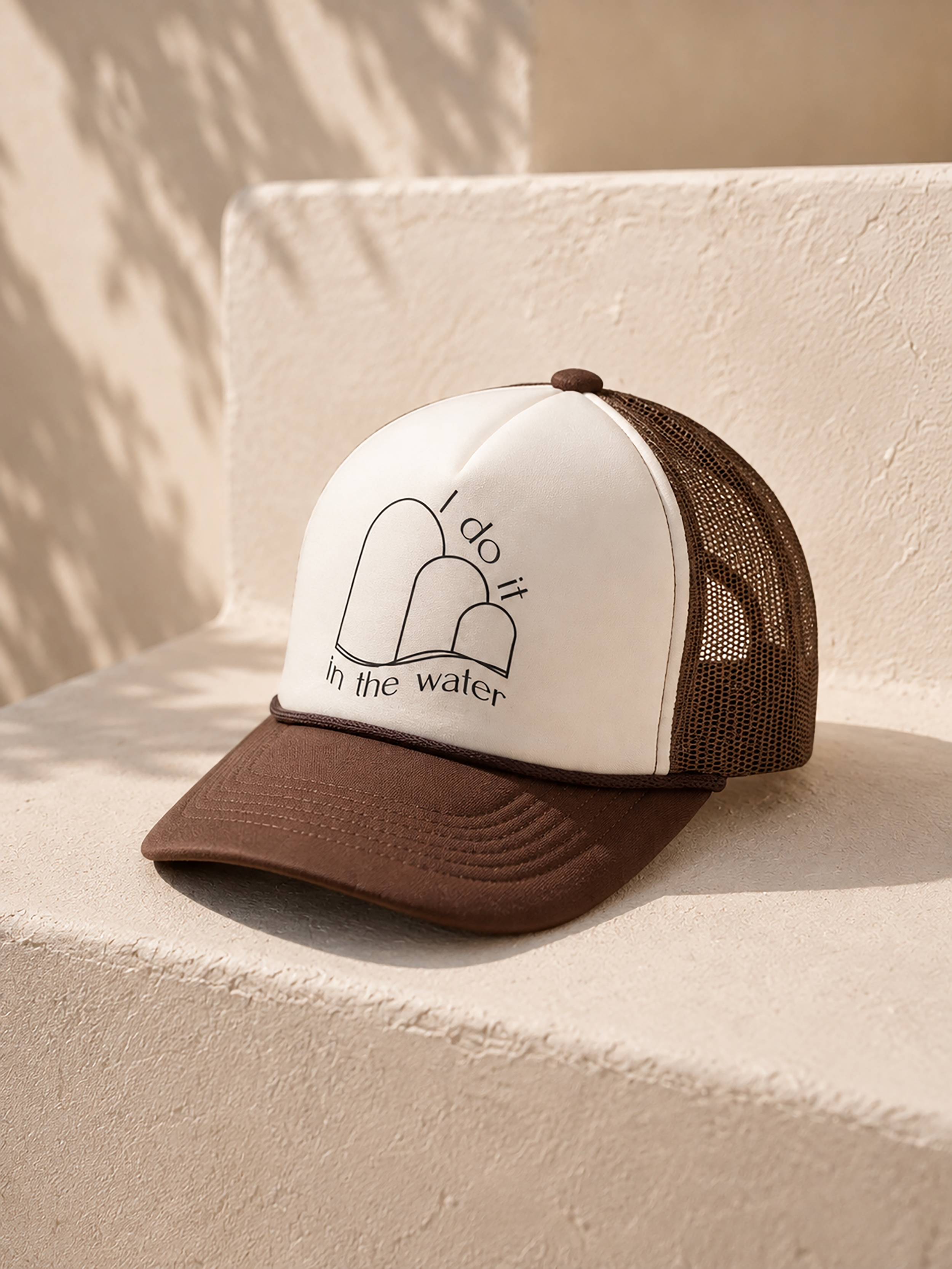 *NEW* "I do it in the water" trucker hat