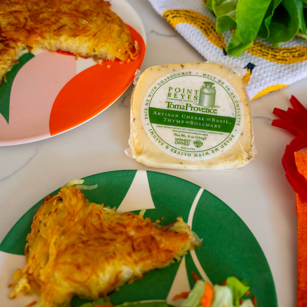 Potato Rosti with Point Reyes Toma