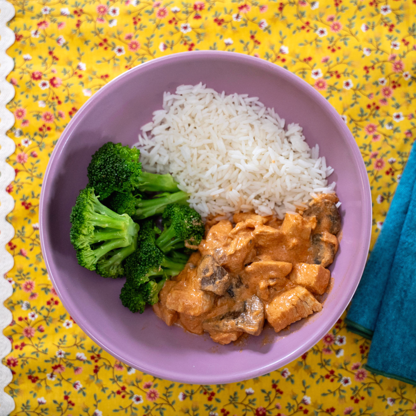 Healthy Brazilian Beef Stroganoff (Estrogonofe Fit)