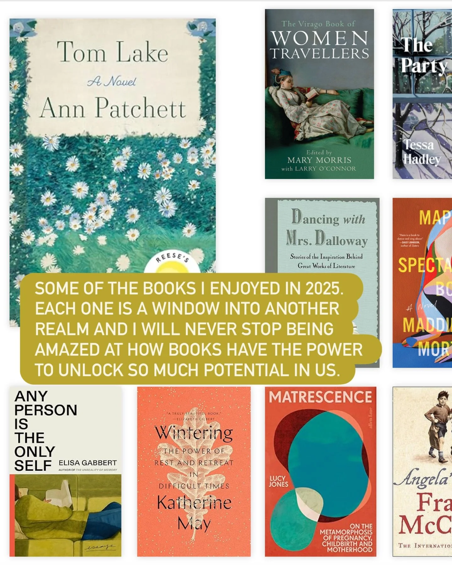 Books I enjoyed in 2025 from my @goodreads roundup.

Full disclosure: about half of these were audio books. Although I love a hard copy, there&rsquo;s no way I could stay awake long enough to get through all these on paper. And I like to listen when 