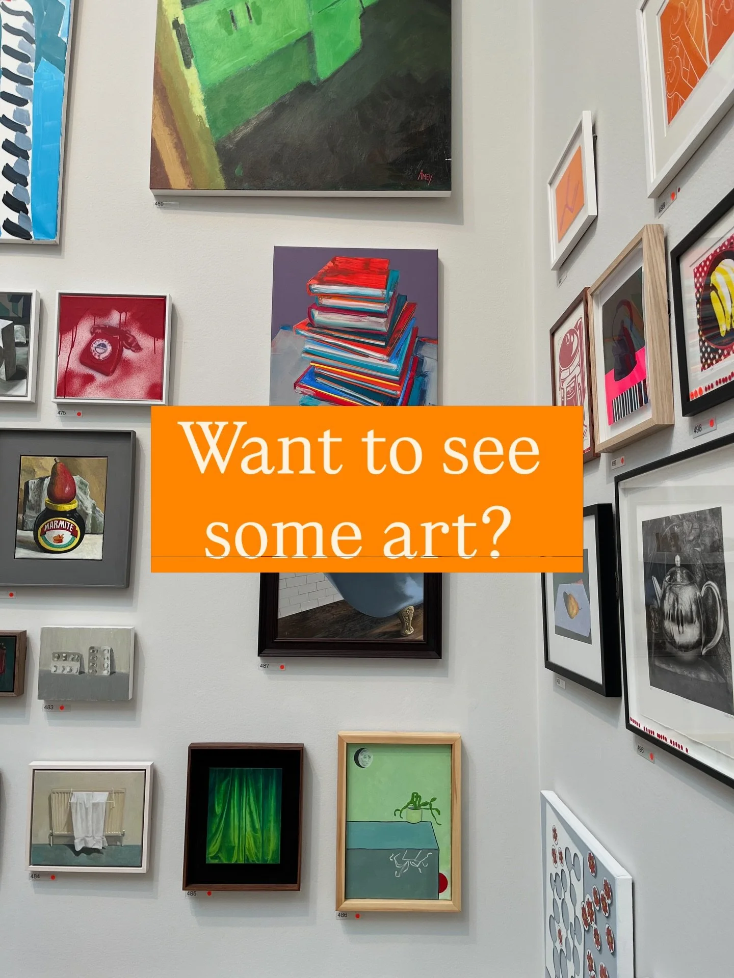 Sharing some interesting art to brighten your Monday lunchtime! 🤩

I took these photos last August at the @royalacademyarts Summer Exhibition, but forgot to share them at the time.

I love this show because anyone can enter to exhibit (I&rsquo;ve tr