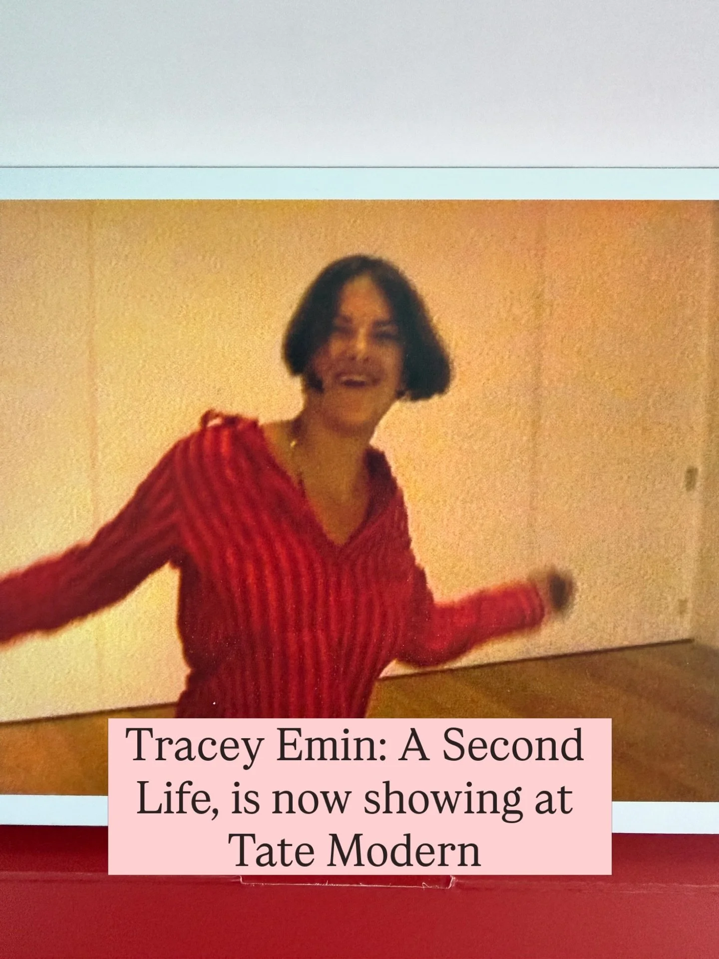 Tracey Emin says all the devastating stuff that needs to be said, in so many beautiful ways. ❤️&zwj;🩹

@traceyeminstudio 
@tate

#traceyemin 
#asecondlife