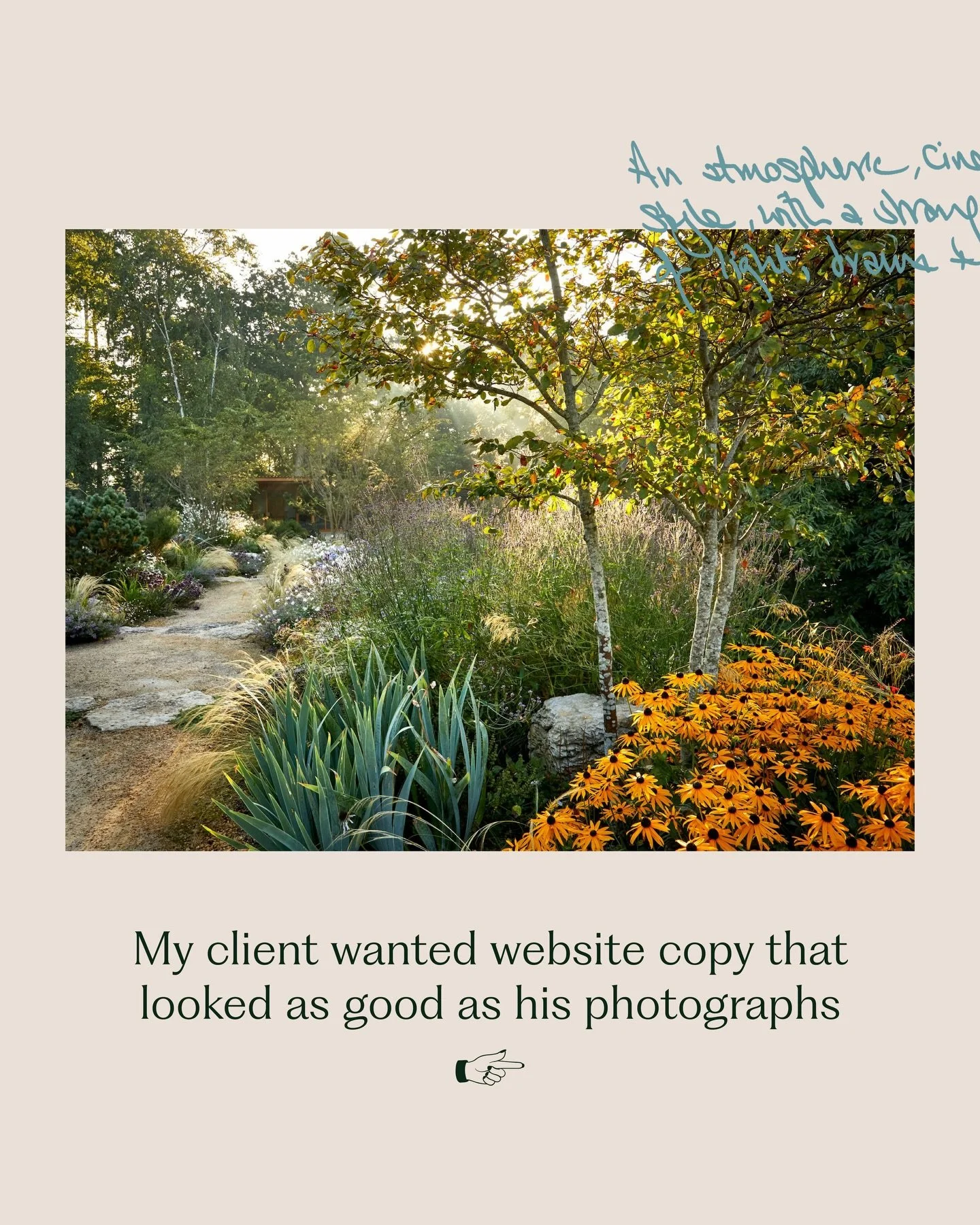 When the photography is this incredible, you can&rsquo;t just sling any old copy up next to it&hellip; 😜✨✍️

I was thrilled to be asked to write website copy for Alister Thorpe, one of the UK&rsquo;s most sought-after horticultural photographers.

A
