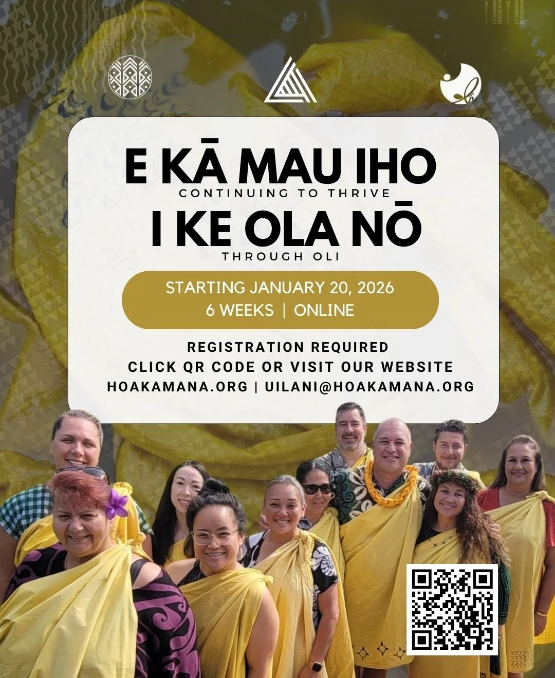 E Ka Mau Iho I Ke Ola No