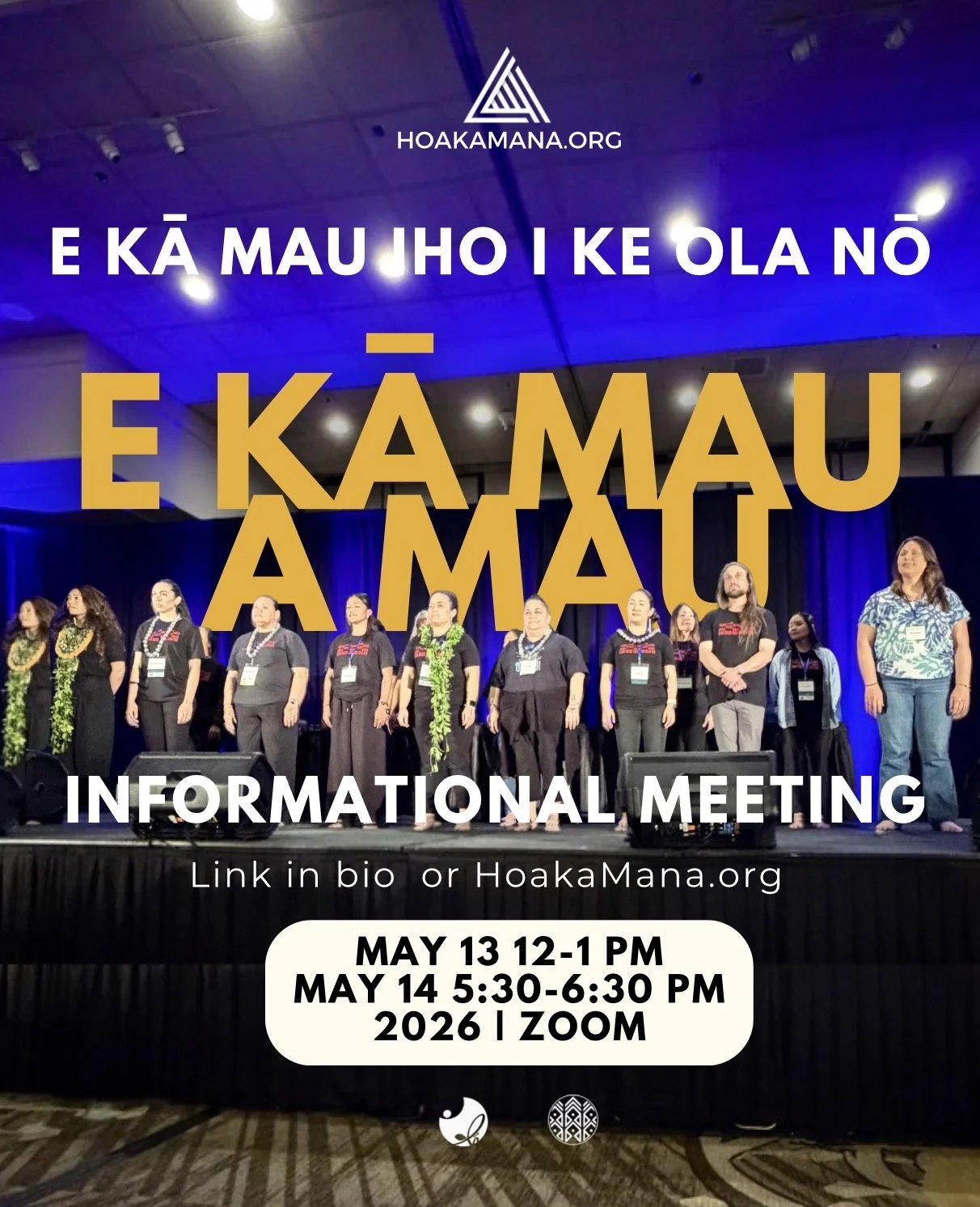 E kā mau a mau: Info Meeting 