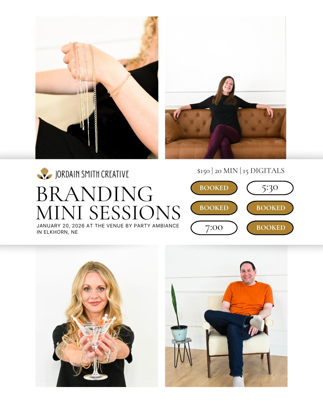 Spots Left! DM me to book!