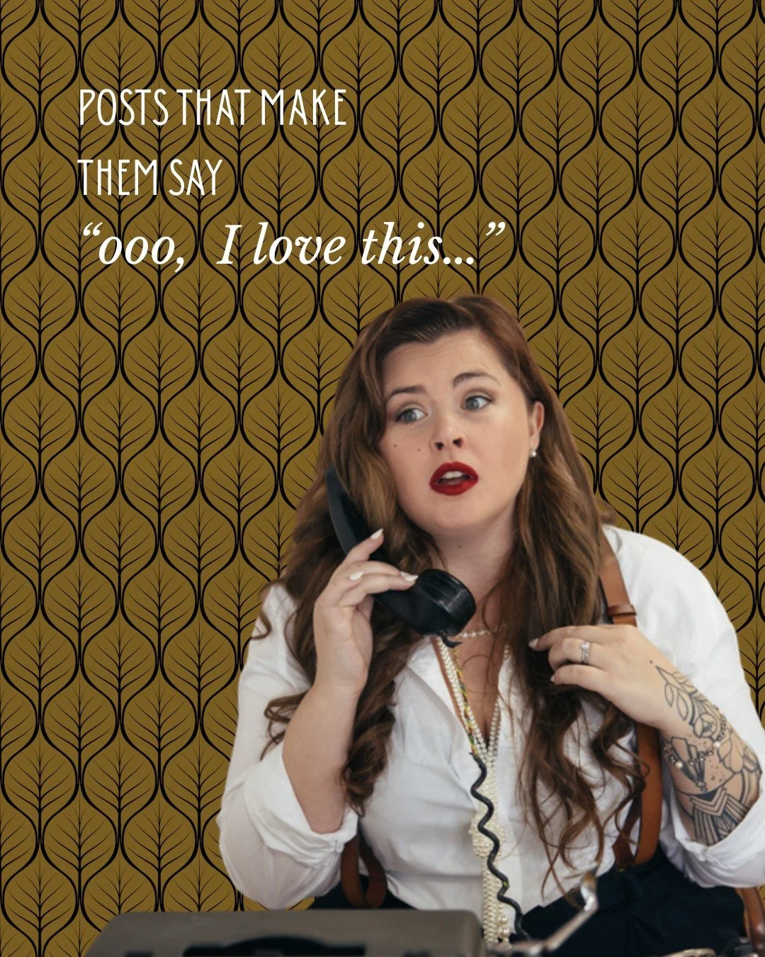 You don&rsquo;t need more pressure. You need a plan, a partner, and posts that make people say &ldquo;ooo, I love this.&rdquo;

That&rsquo;s the whole vibe. Link in bio.

#omahasocialmediamanager #socialmediamanager #strategy